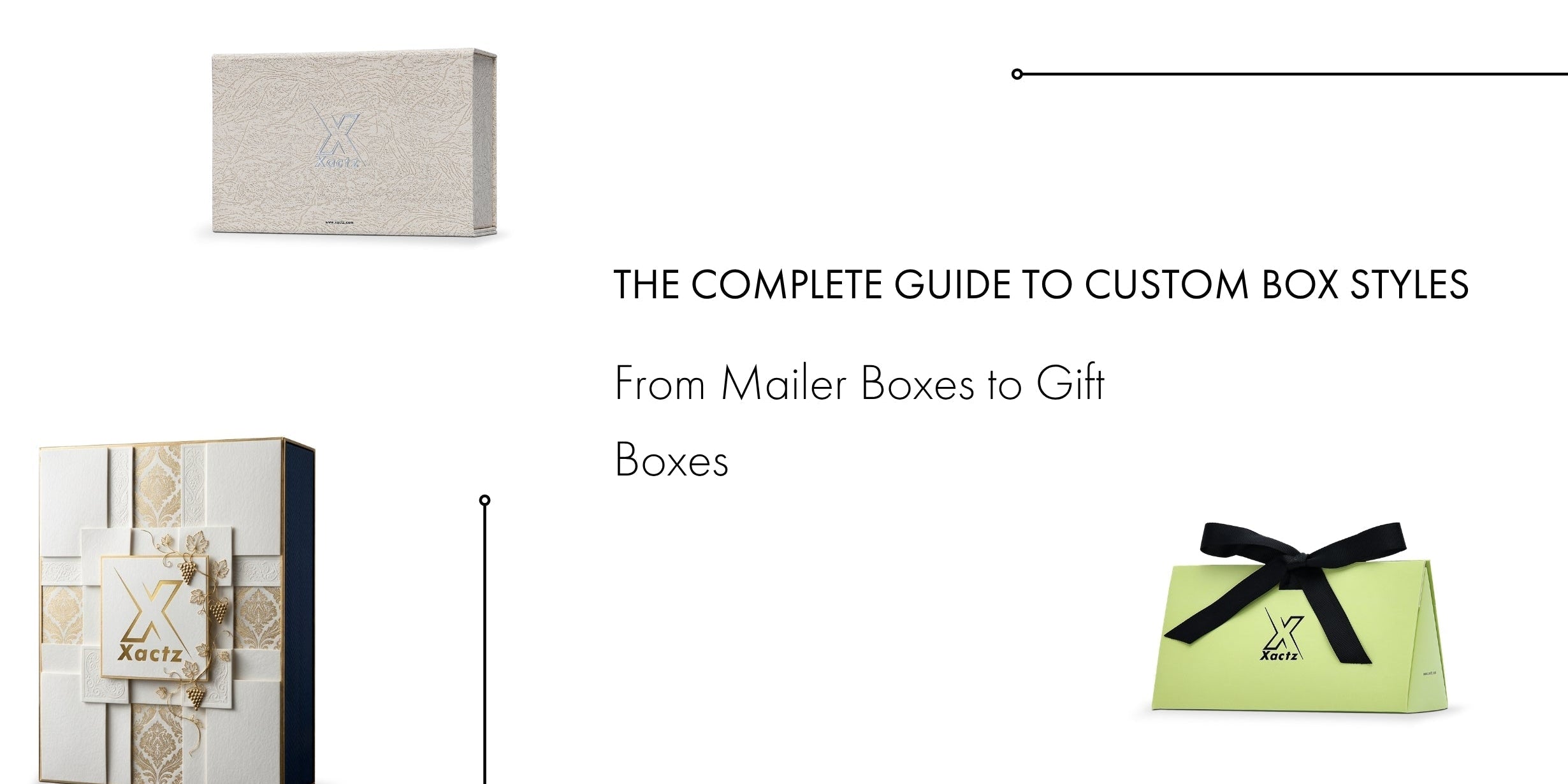 The Complete Guide to Custom Box Styles : From Mailer Boxes to Gift Boxes