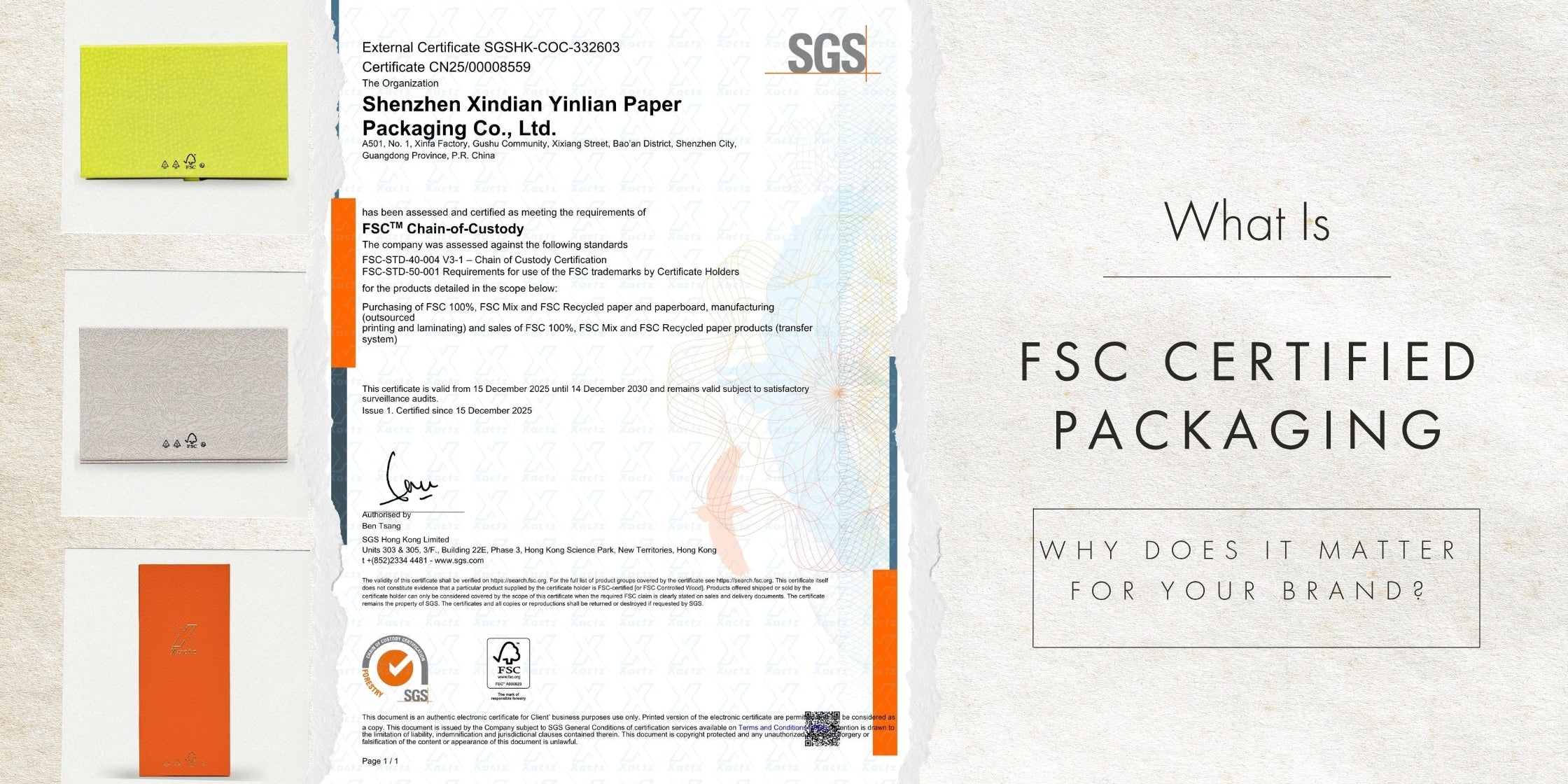What Is FSC Certified Packaging and Why Does It Matter for Your Brand?