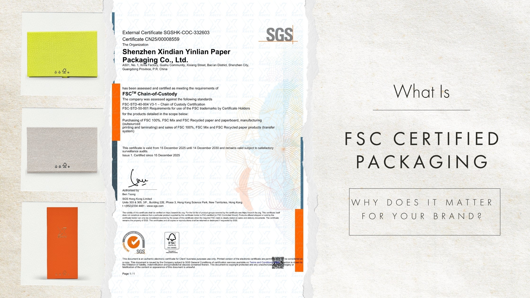 What Is FSC Certified Packaging and Why Does It Matter for Your Brand?