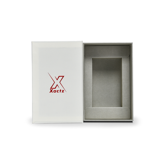 Luxuriöse maßgeschneiderte buchförmige Box mit Lotusstruktur geprägtem Rahmen Tray-Verpackung