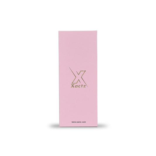 Coffrets Cadeaux Luxe Personnalisés Roses avec Estampage et Feuille d'Or Boîte à Couvercle et Base Texturés