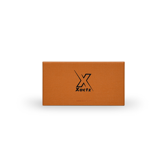Coffret Cadeau Tiroir Luxe Personnalisé Lin Gaufré avec Ruban Tirette et Marquage à Chaud