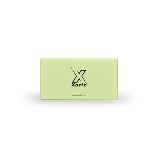 Coffret Cadeau Tiroir Vert Luxe Personnalisé avec Impression à Chaud Noir en Relief et Raphia