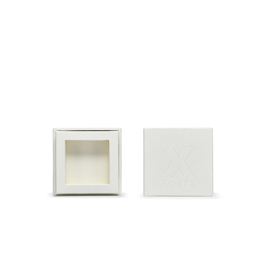 Scatole Regalo Rigide Extra Alte di Lusso Personalizzate Color Crema Bianco Argento Lucido Stampate a Caldo