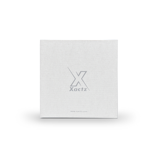 Emballage Cadeau Luxe Tiroir Blanc Personnalisé Ruban Argent Tirette