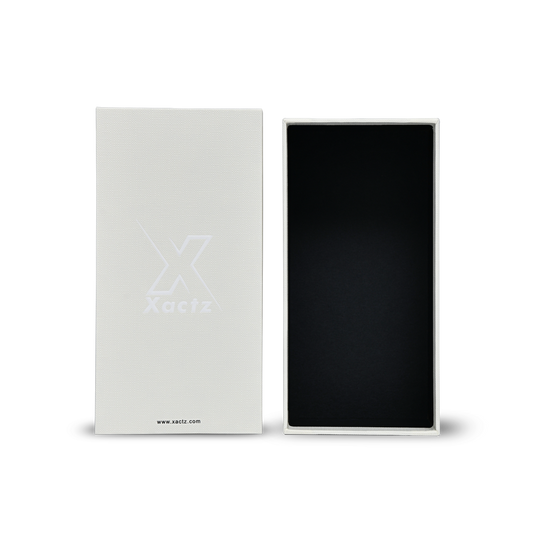 Luxus maßgeschneiderte platinfarbene Folien-Geschenkboxen Premium Deckel-Basis-Verpackung