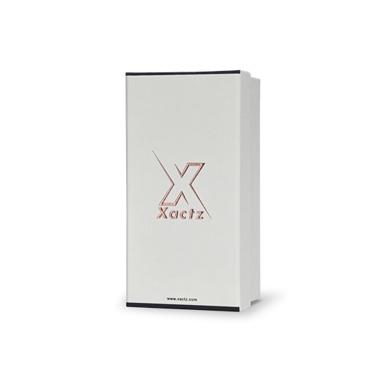 Boîtes cadeaux de luxe personnalisées en aluminium or rose Emballage premium couvercle et base