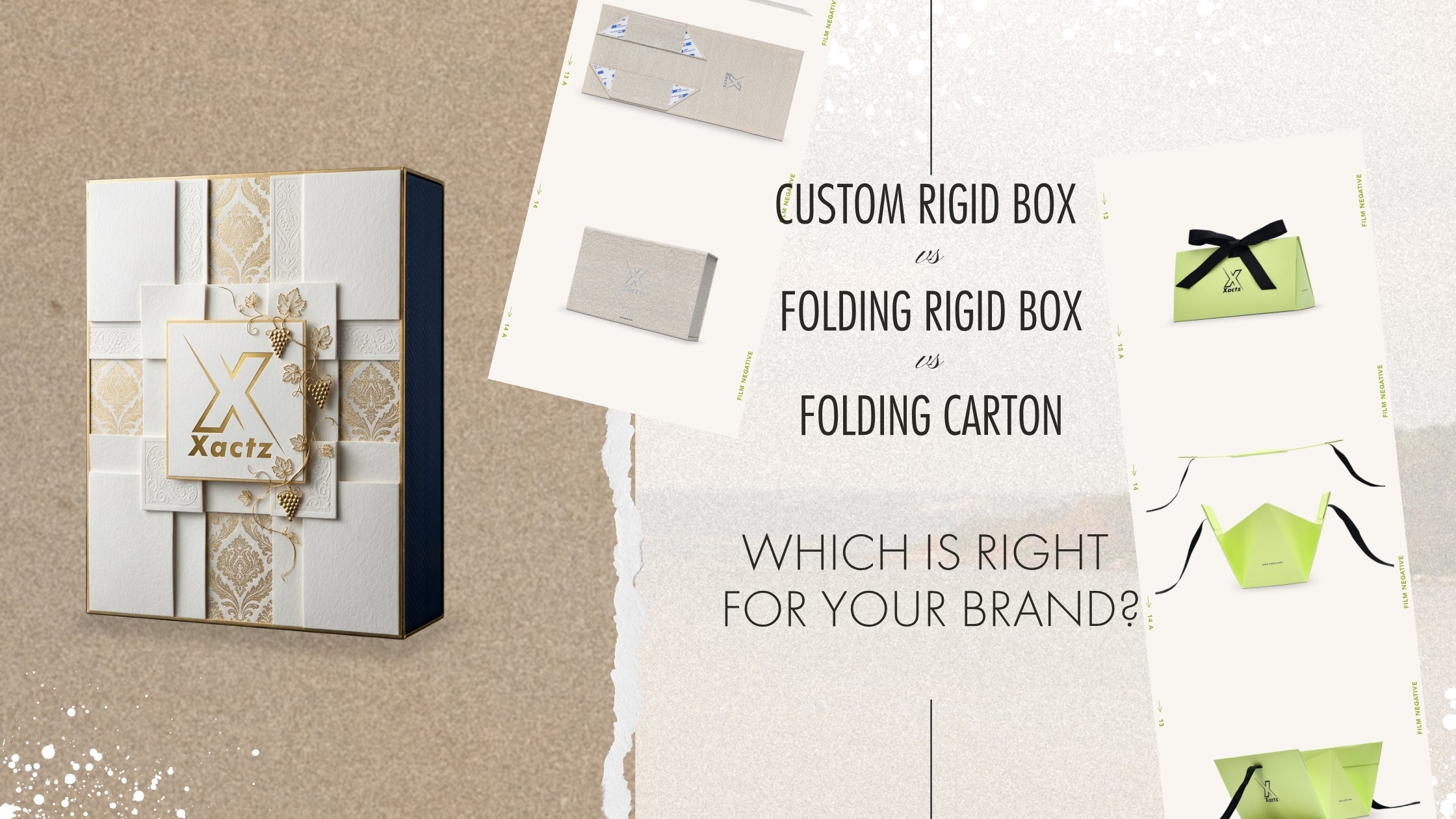 Custom Rigid Box vs Folding Rigid Box vs Folding Carton, Which Is Right for Your Brand?