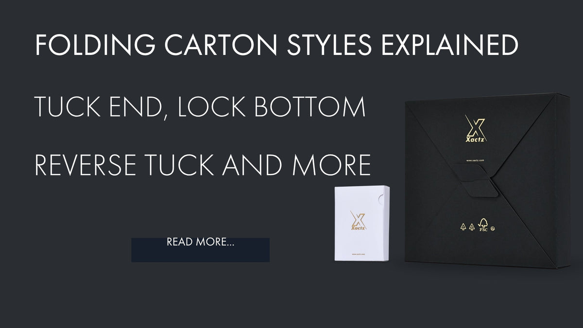 Folding Carton Styles Explained: Tuck End, Lock Bottom, Reverse Tuck ...