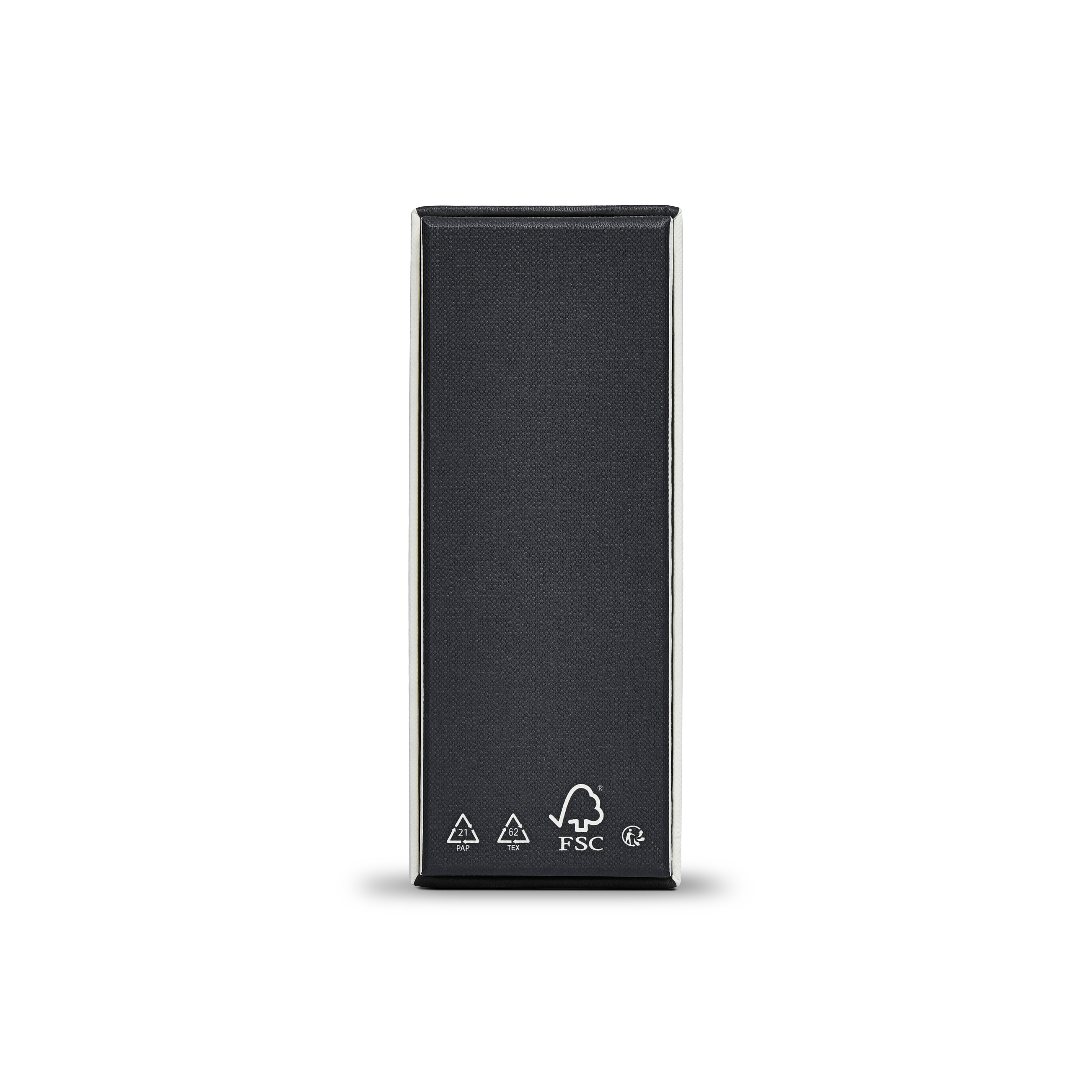 Artisan Lotus Embossed Silver Logo Premium Textured Packaging