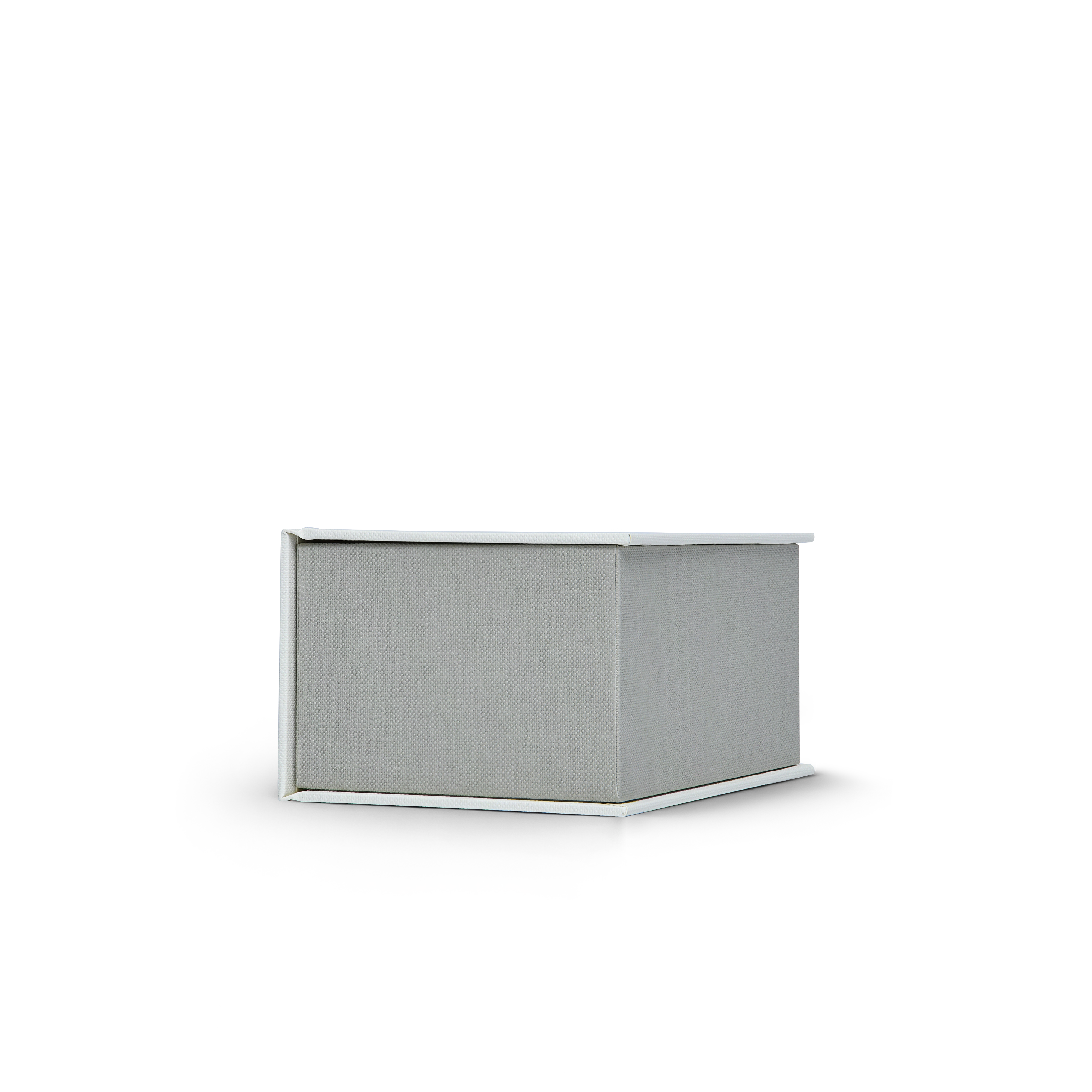 Beige Healing Aloe Embossed Red Gold Foil Book-Shaped Luxury Gift Box with Debossed Border Frame, Italian Imported Papers and Rectangular Inner Tray