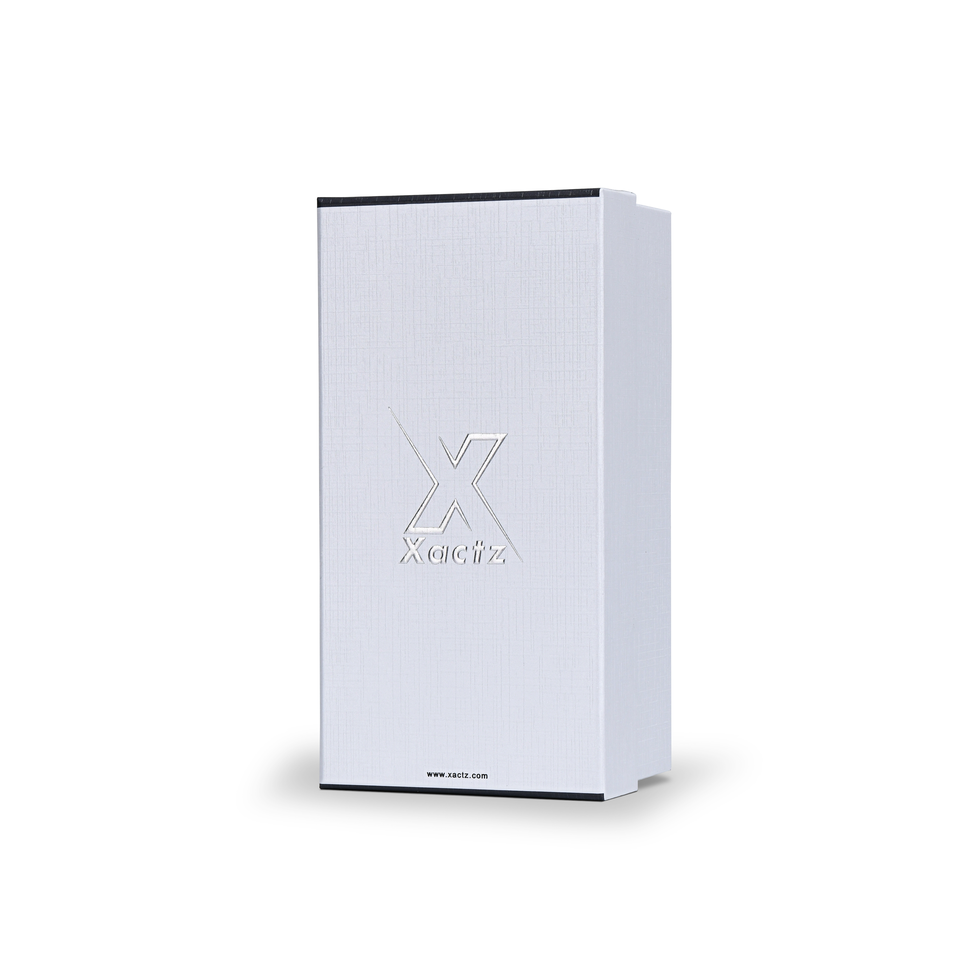 Bright Silver Embossed Detailed Lid and Base Luxury Gift Box