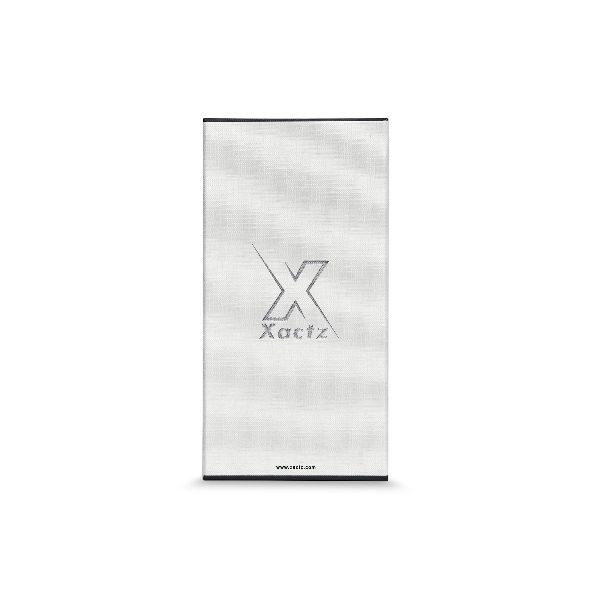 Bright Silver Embossed Detailed Luxury Gift Box