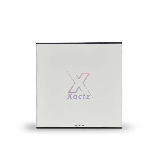 Cream White Embossed Gold Foil Luxury Gift Box