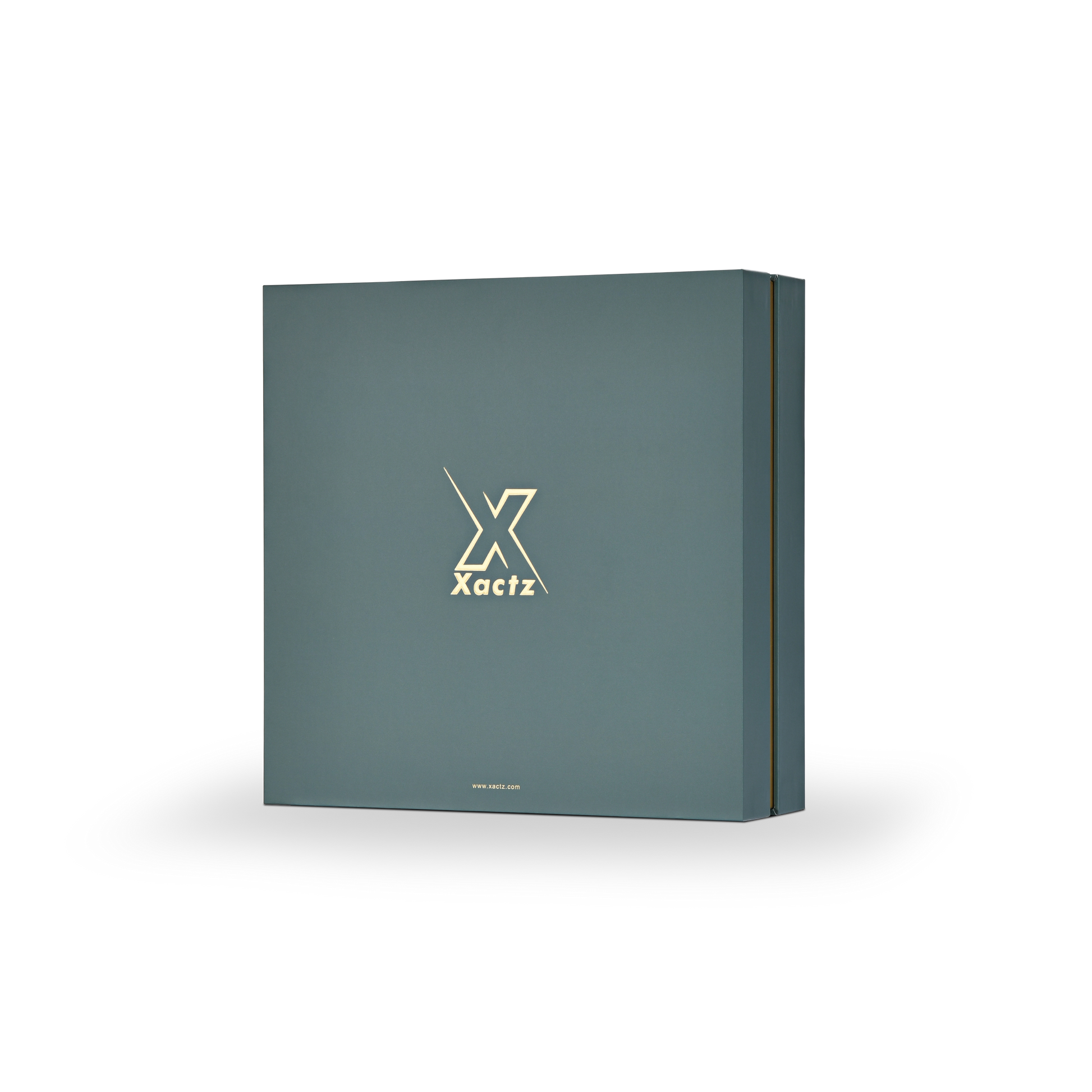Luxury Custom Dark Green Lid Base Box Three Layer Interior Packaging