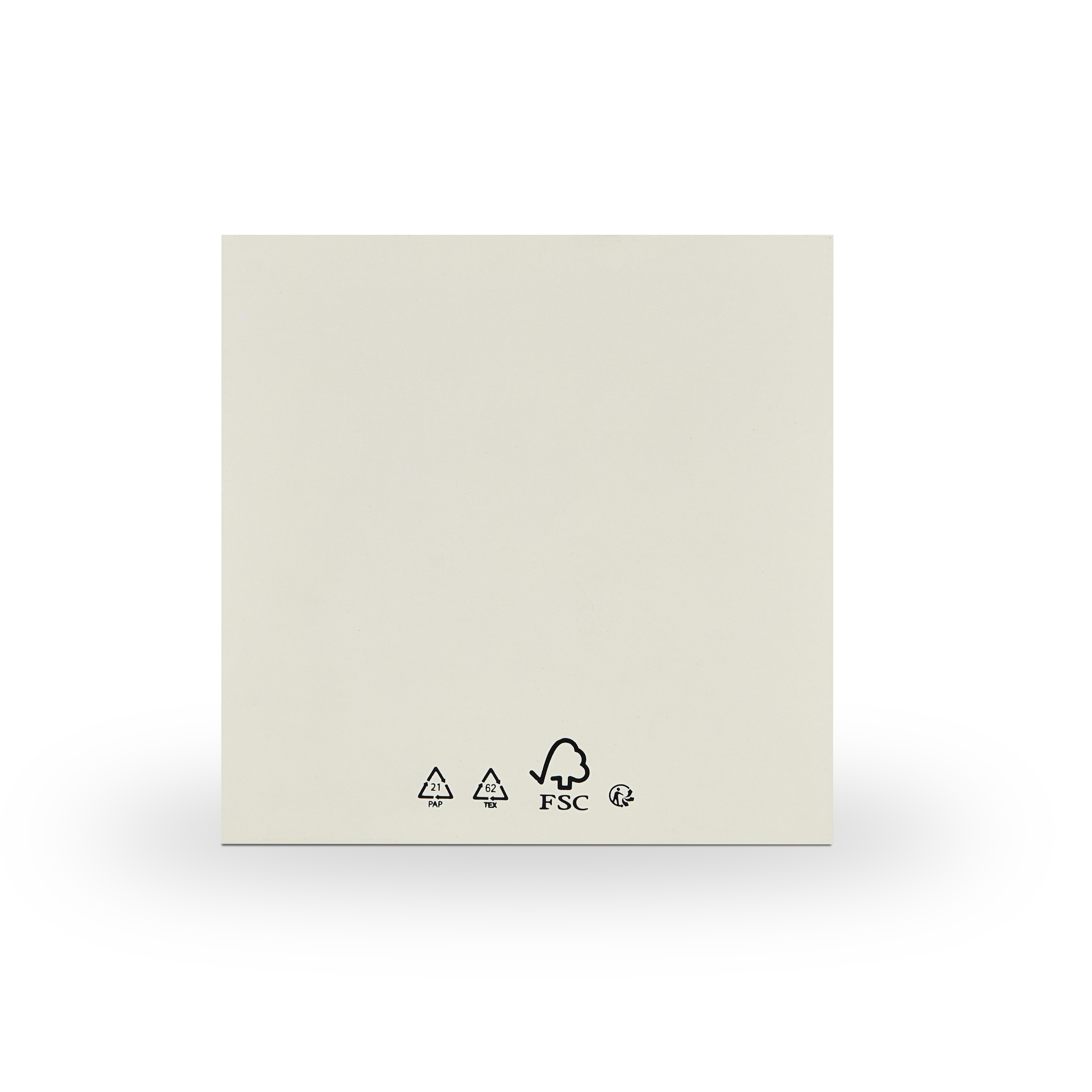 Emballage de luxe personnalisé en boîte à double porte beige avec feuille holographique