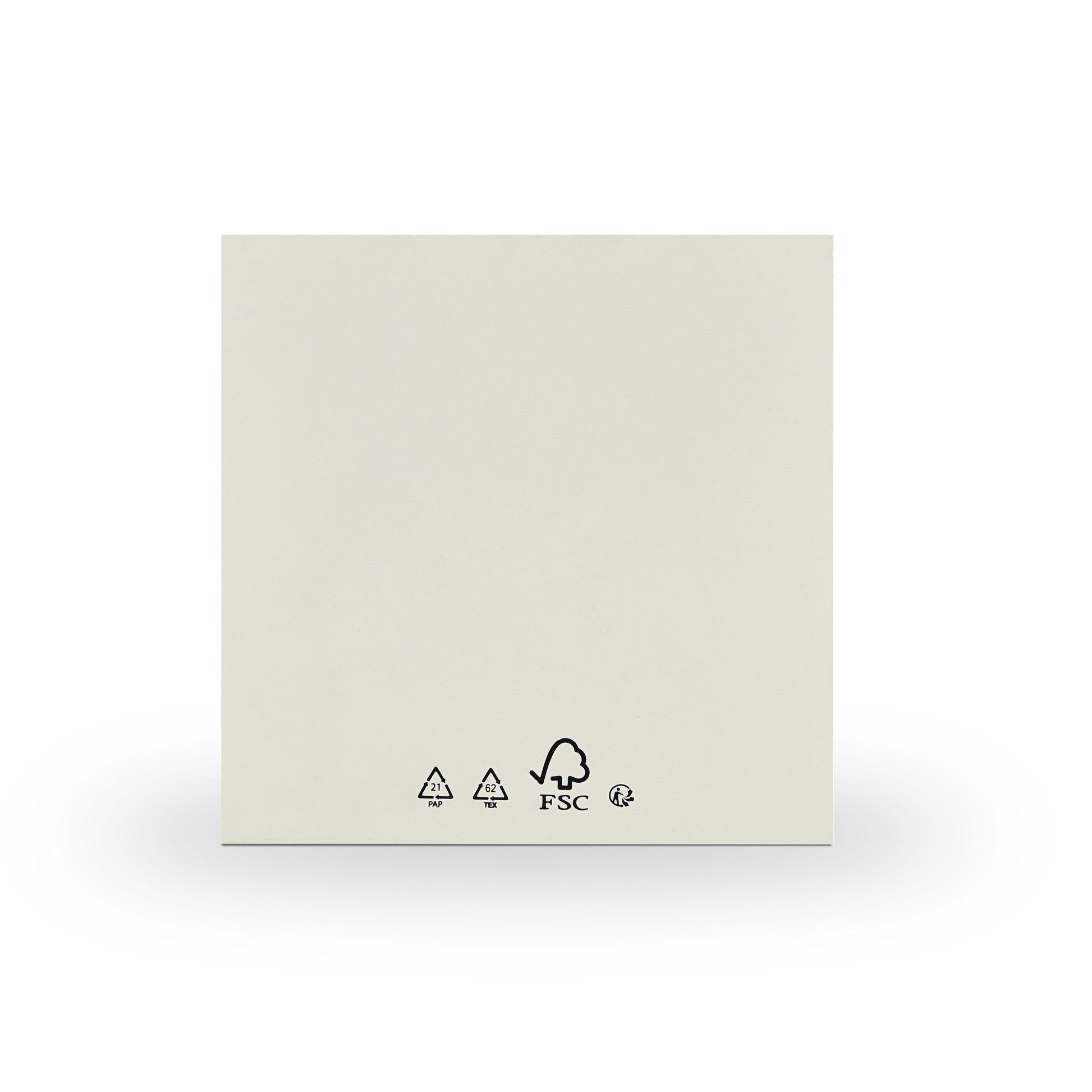 Emballage de luxe personnalisé en boîte à double porte beige avec feuille holographique