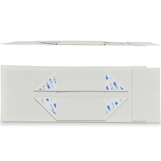 Luxuriöse maßgeschneiderte beige faltbare Buchbox mit Leinenstruktur Goldfolienverpackung