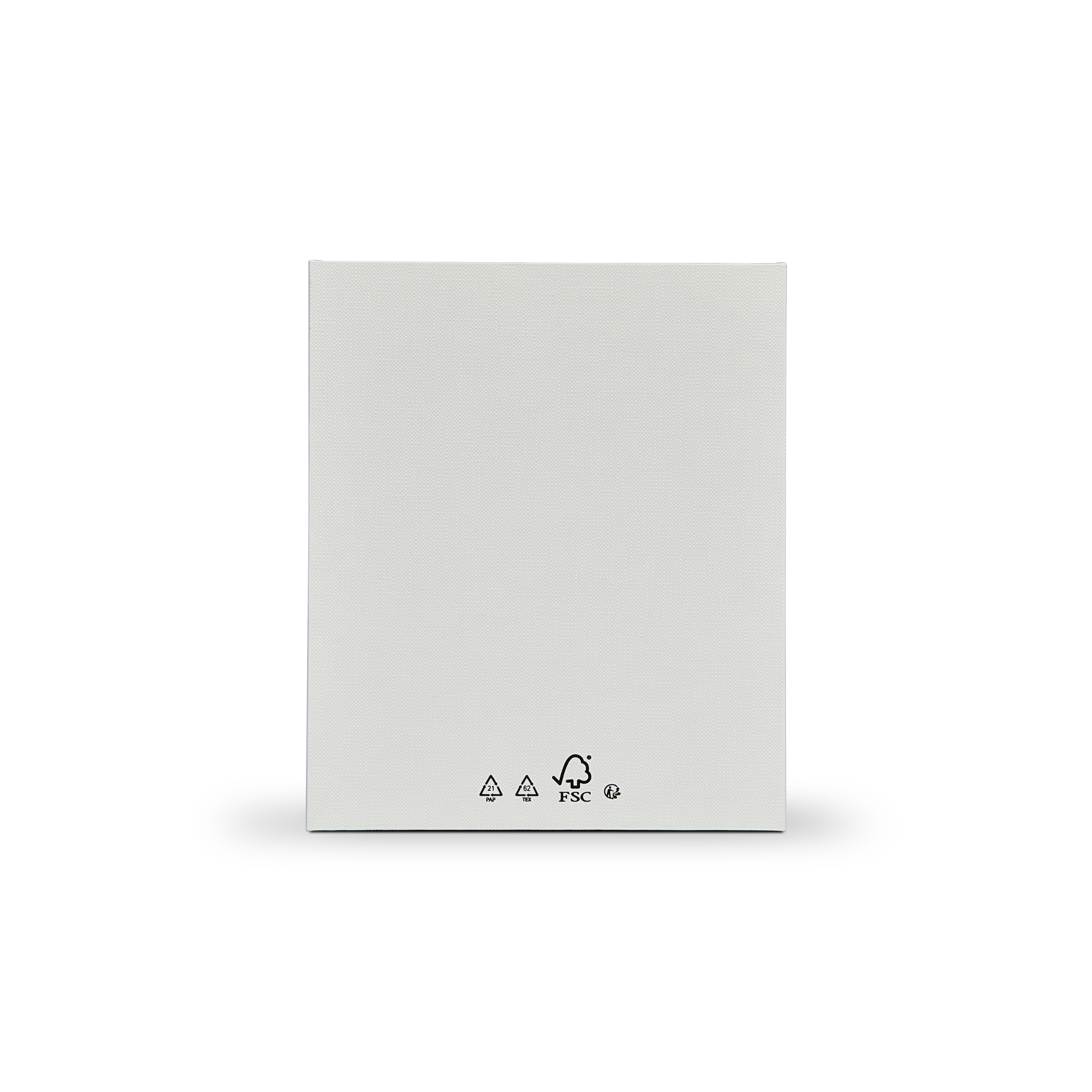 Elegant Beige Embossed Gold Foil Foldable Book-Shaped Luxury Gift Box with Textured Linen Pattern, Satin Lining, and 3M Adhesive System