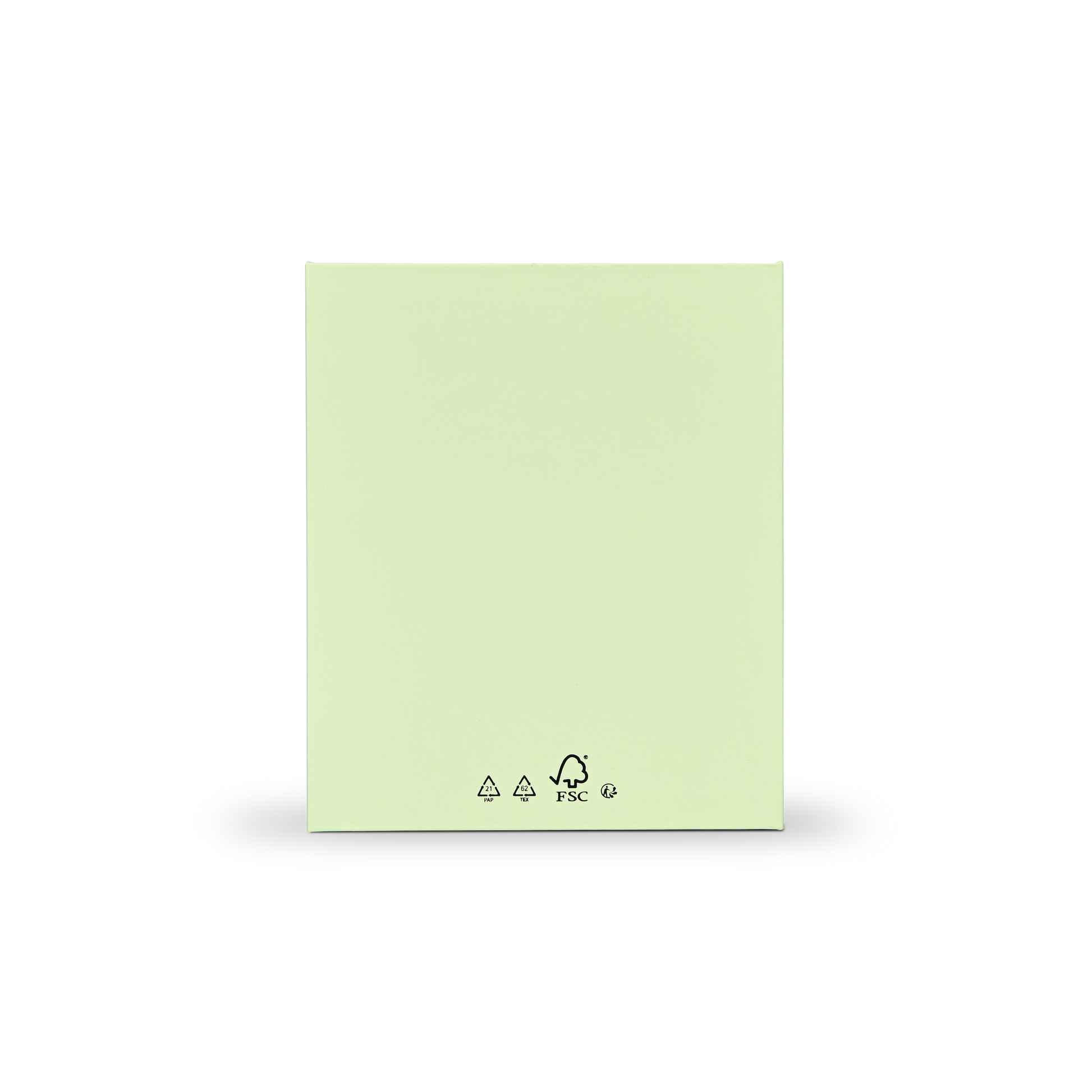 Elegant Light Green Embossed Gold Foil Foldable Book-Shaped Luxury Gift Box with Dual Copper Paper, Tactile Coating, and Dual-Layer Construction