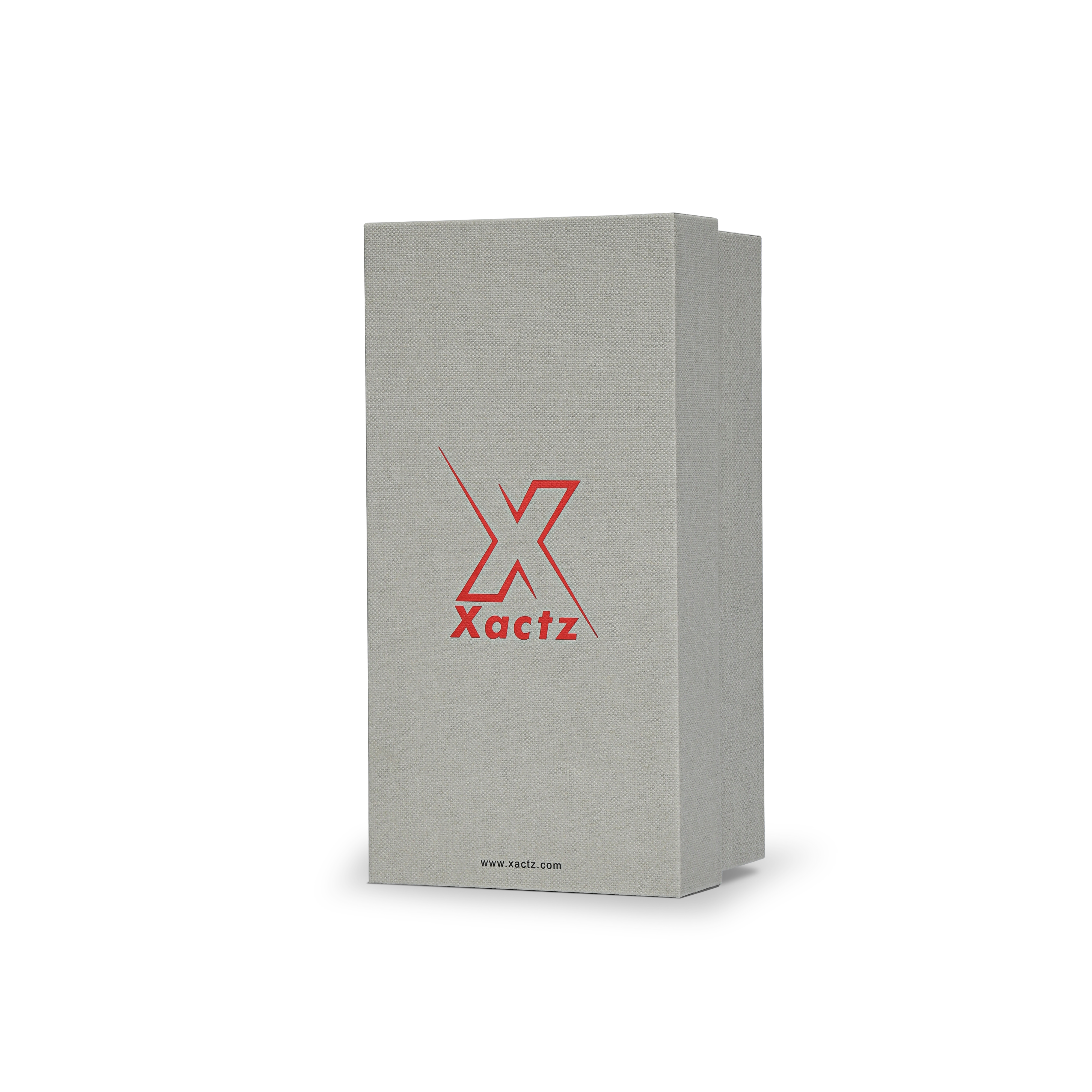 Luxurious Lid &amp; Base Gift Box with Hot Red Gold Logo Stamping