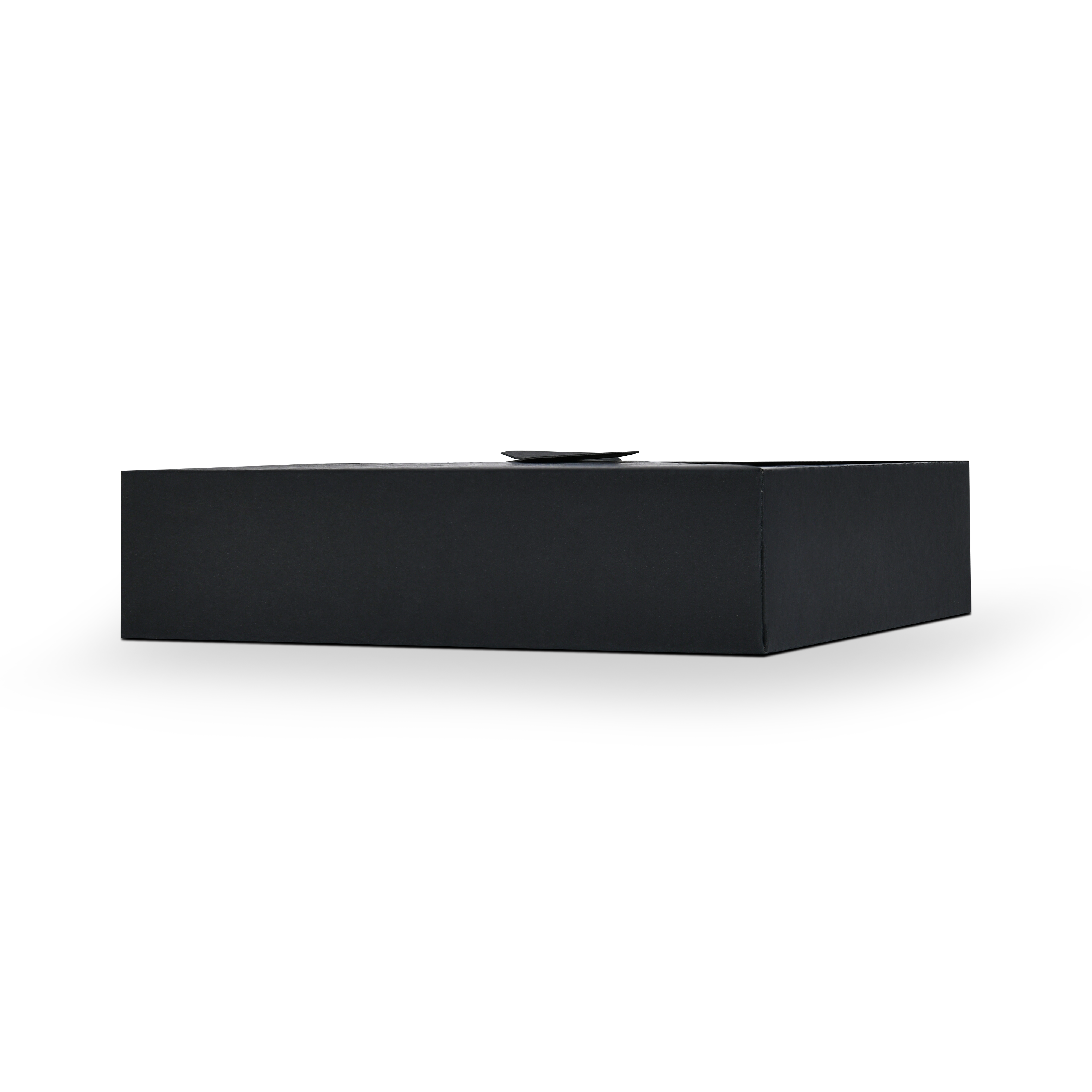 Luxury Custom Black Envelope Box Compartment Insert Packaging
