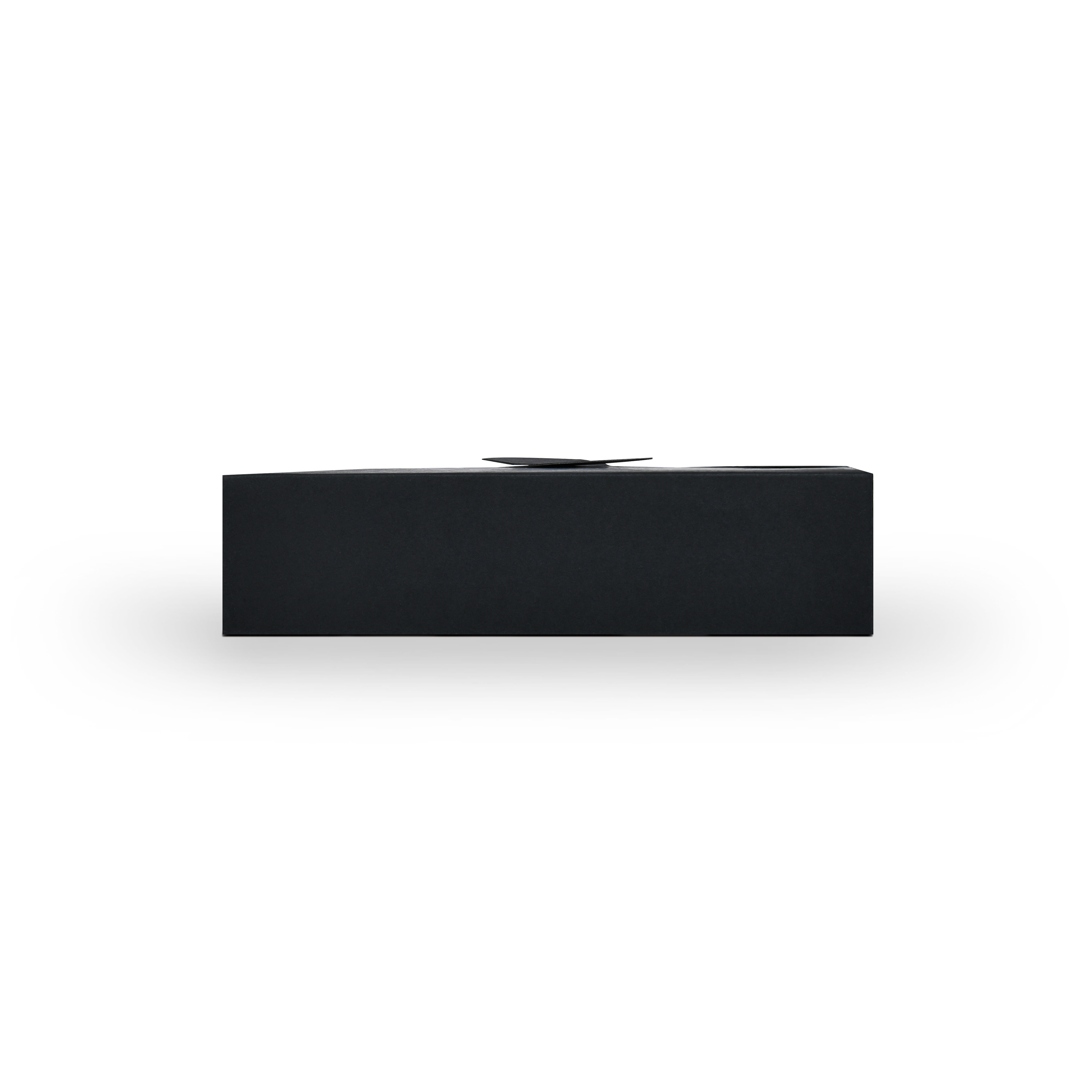 Luxury Custom Black Envelope Box Compartment Insert Packaging