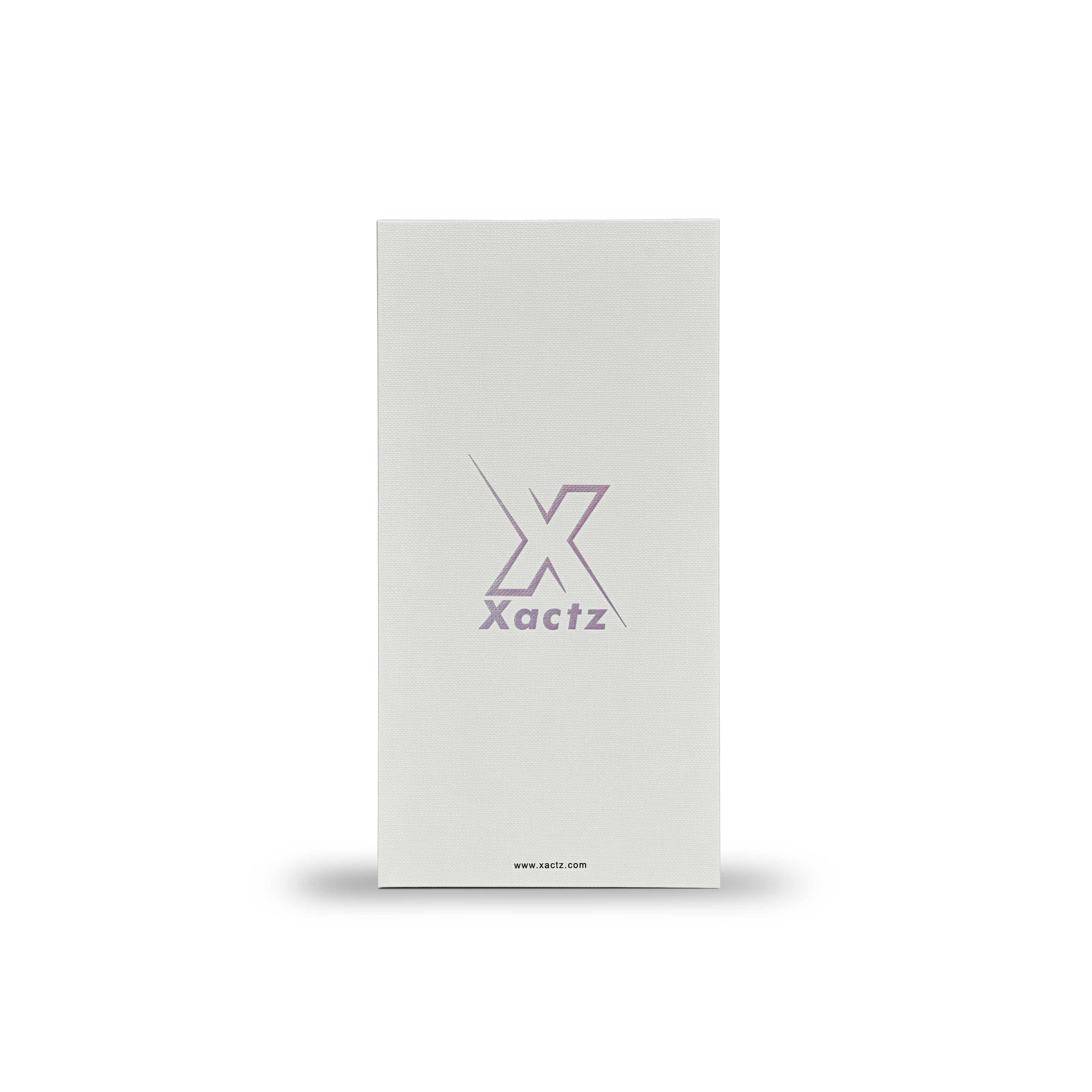 Luxury White Lotus Texture Rose Gold Embossed Logo Packaging