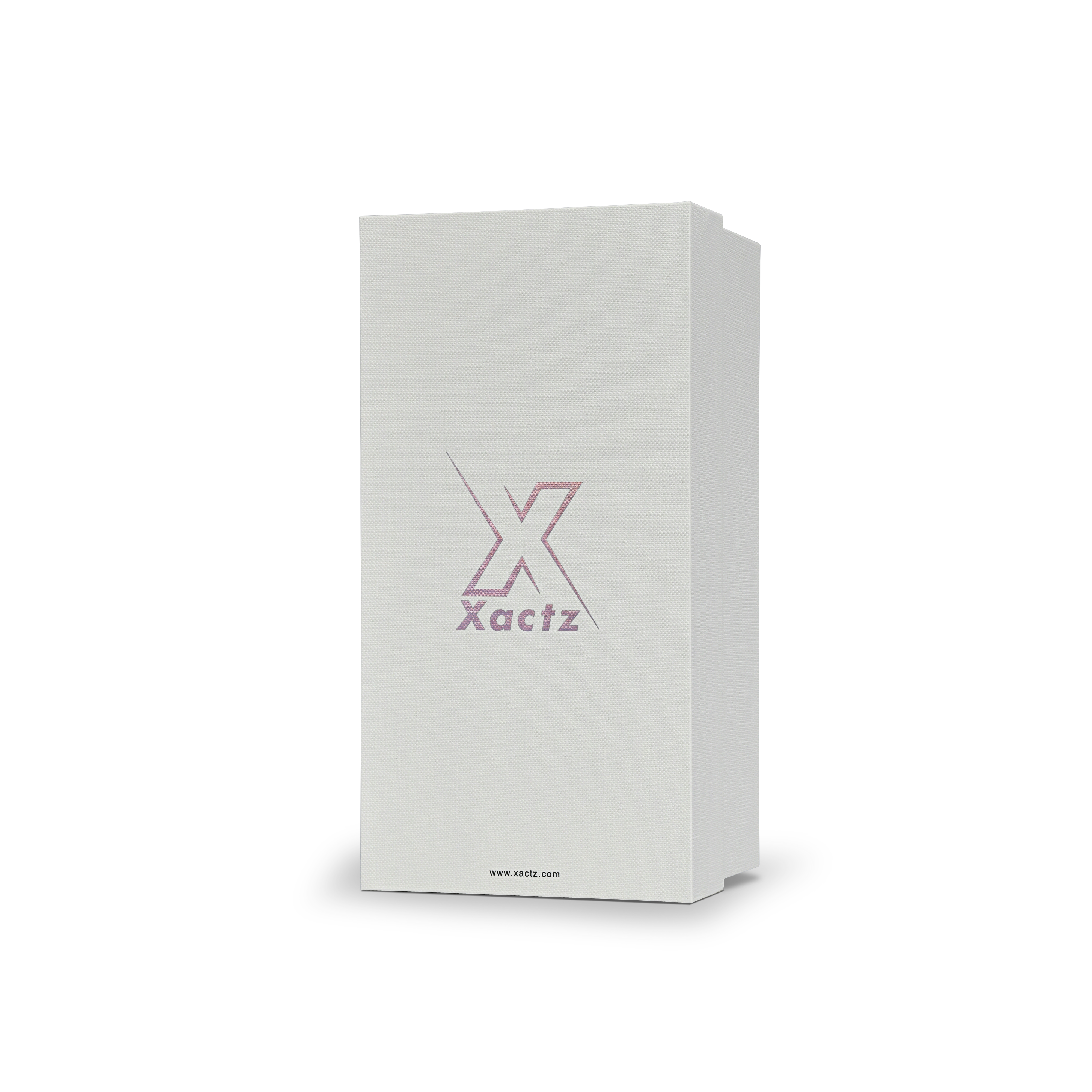 Luxury White Lotus Texture Rose Gold Embossed Logo Packaging