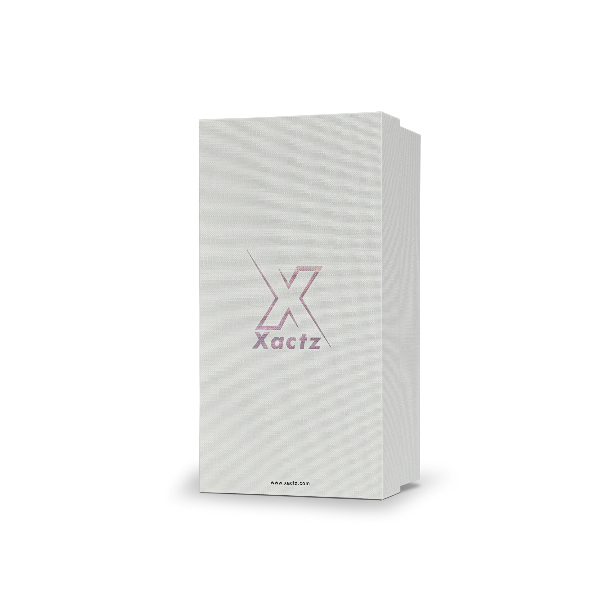 Luxury White Lotus Texture Rose Gold Embossed Logo Packaging