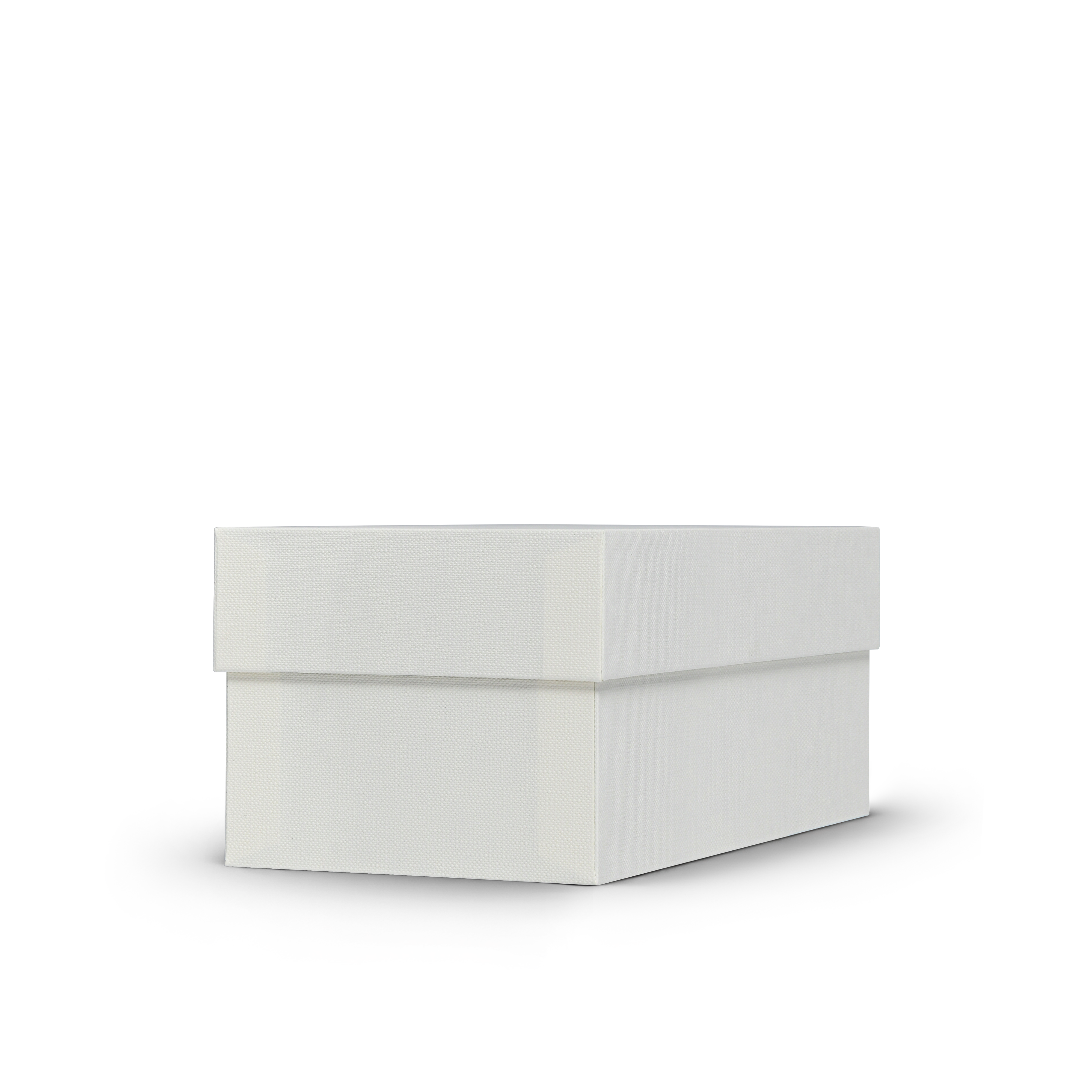 Luxury White Lotus Texture Rose Gold Embossed Logo Packaging