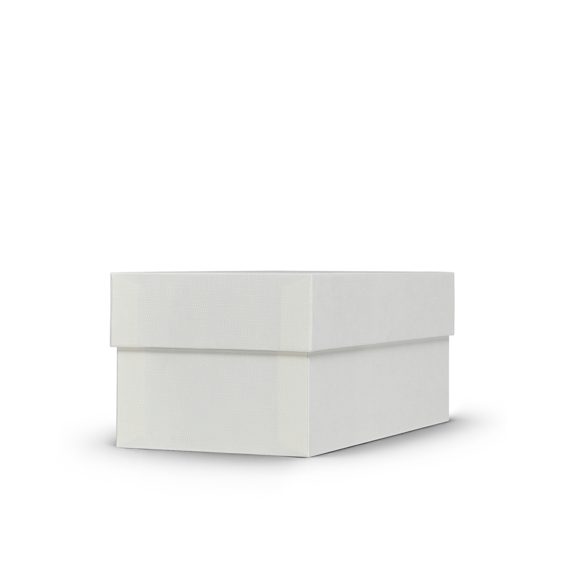 Luxury White Lotus Texture Rose Gold Embossed Logo Packaging