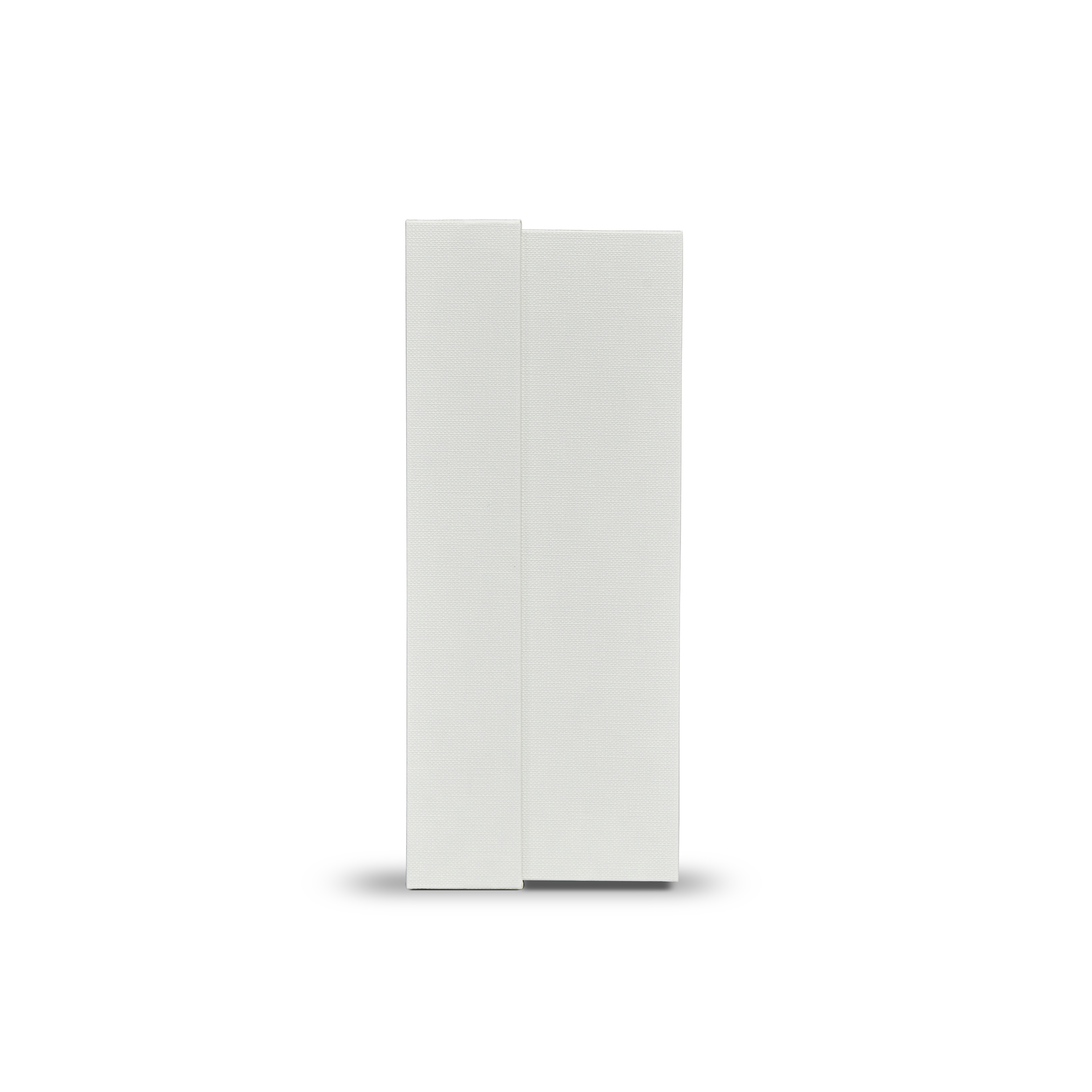 Luxury White Lotus Texture Rose Gold Embossed Logo Packaging