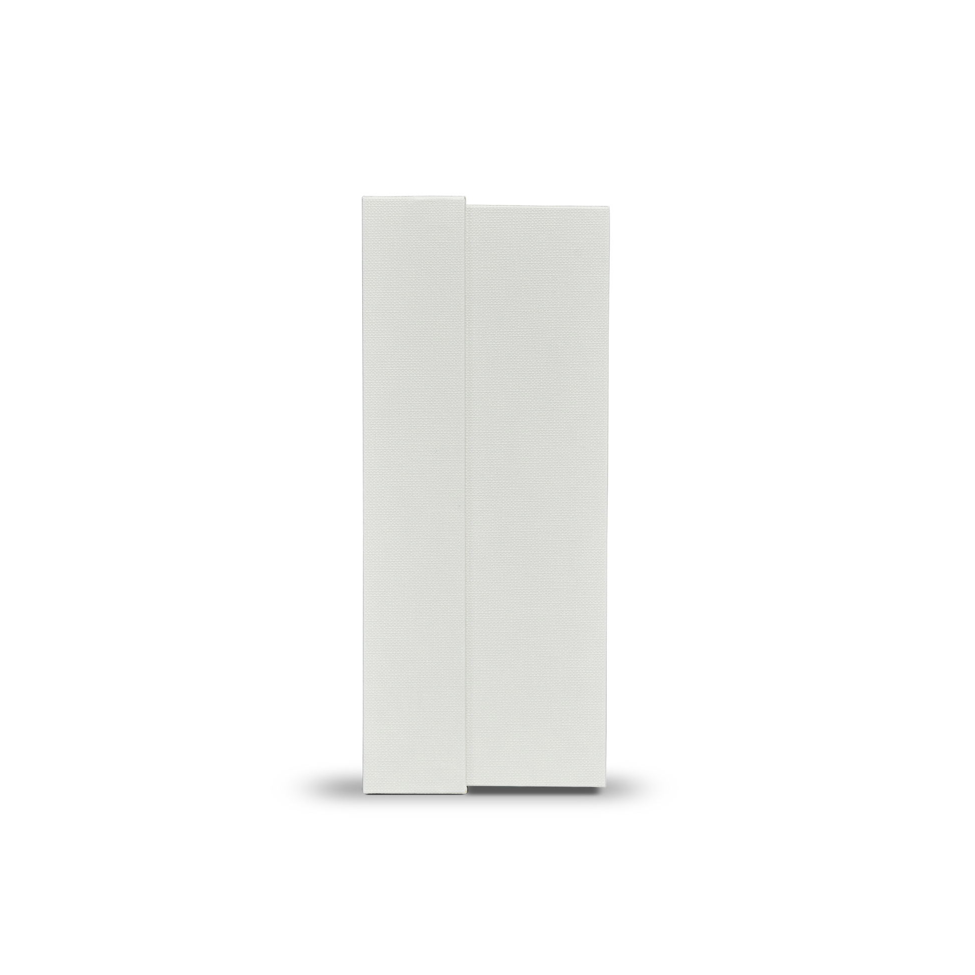 Luxury White Lotus Texture Rose Gold Embossed Logo Packaging