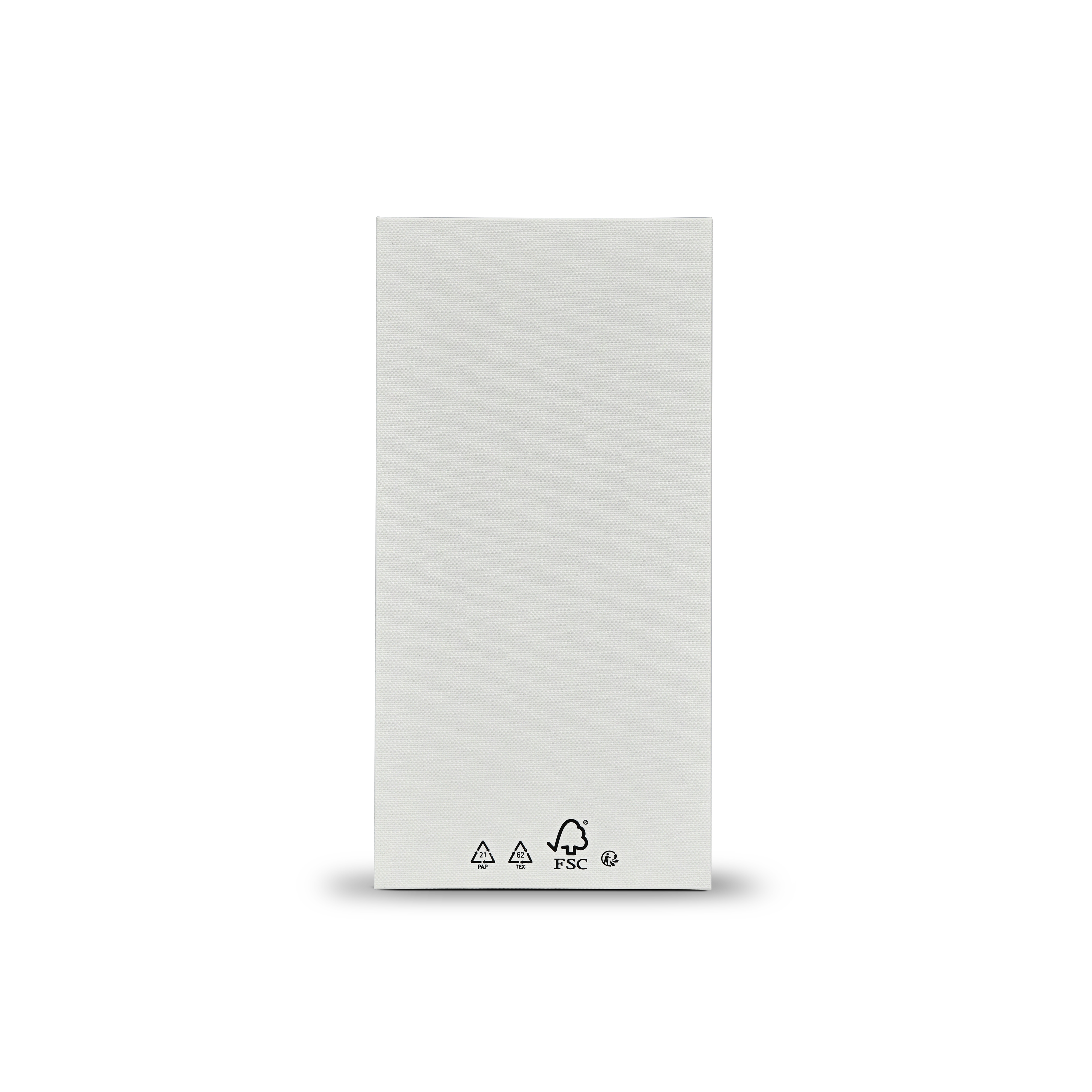 Luxury White Lotus Texture Rose Gold Embossed Logo Packaging