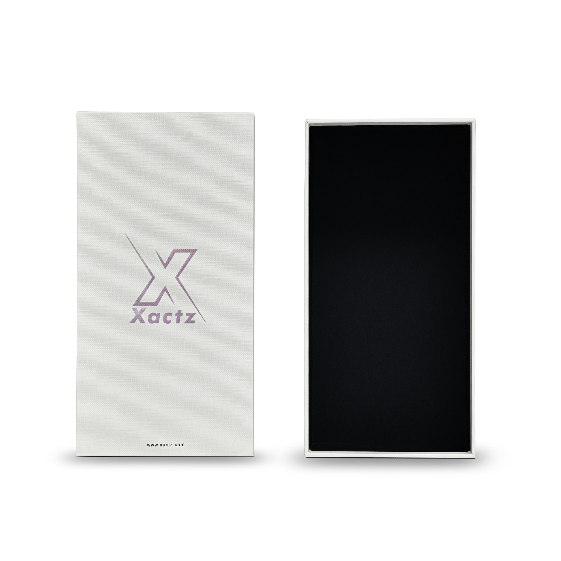 Luxury White Lotus Texture Rose Gold Embossed Logo Packaging