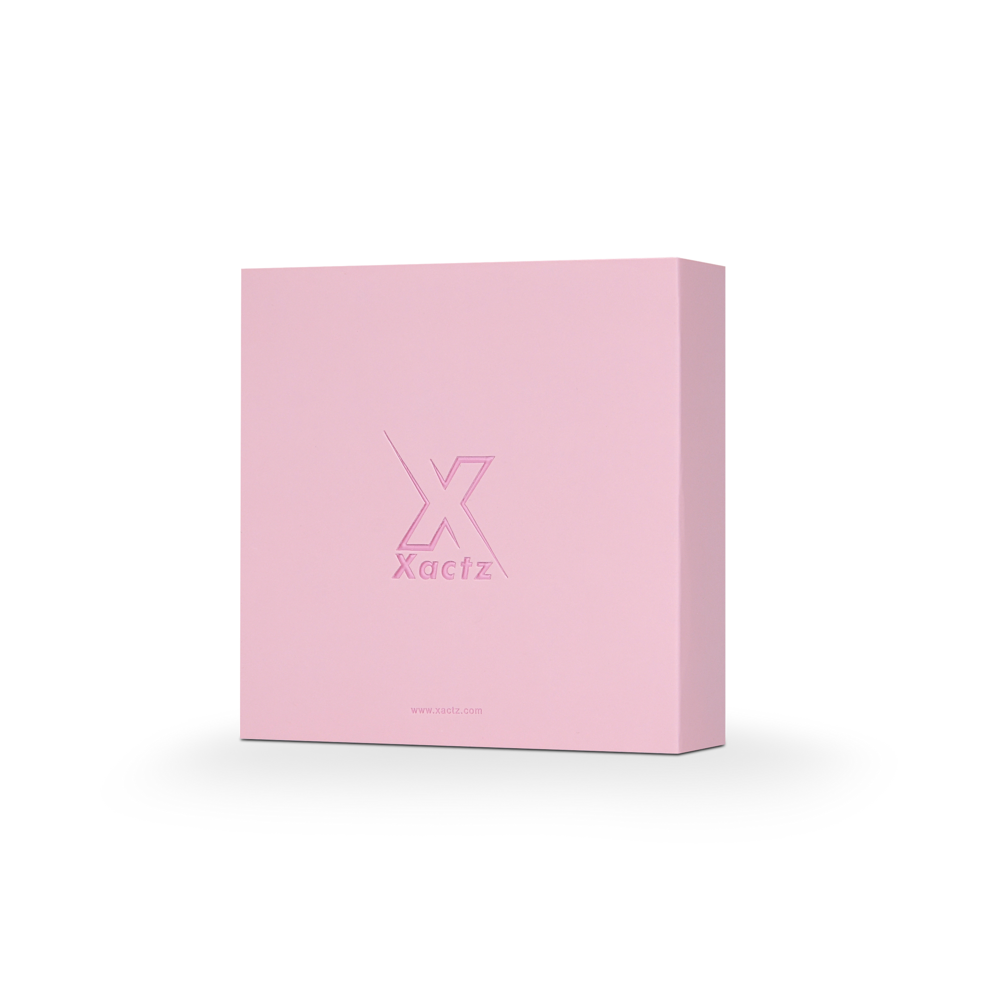 Boîte tiroir rose de luxe personnalisée, pliable, emballage mat résistant aux rayures