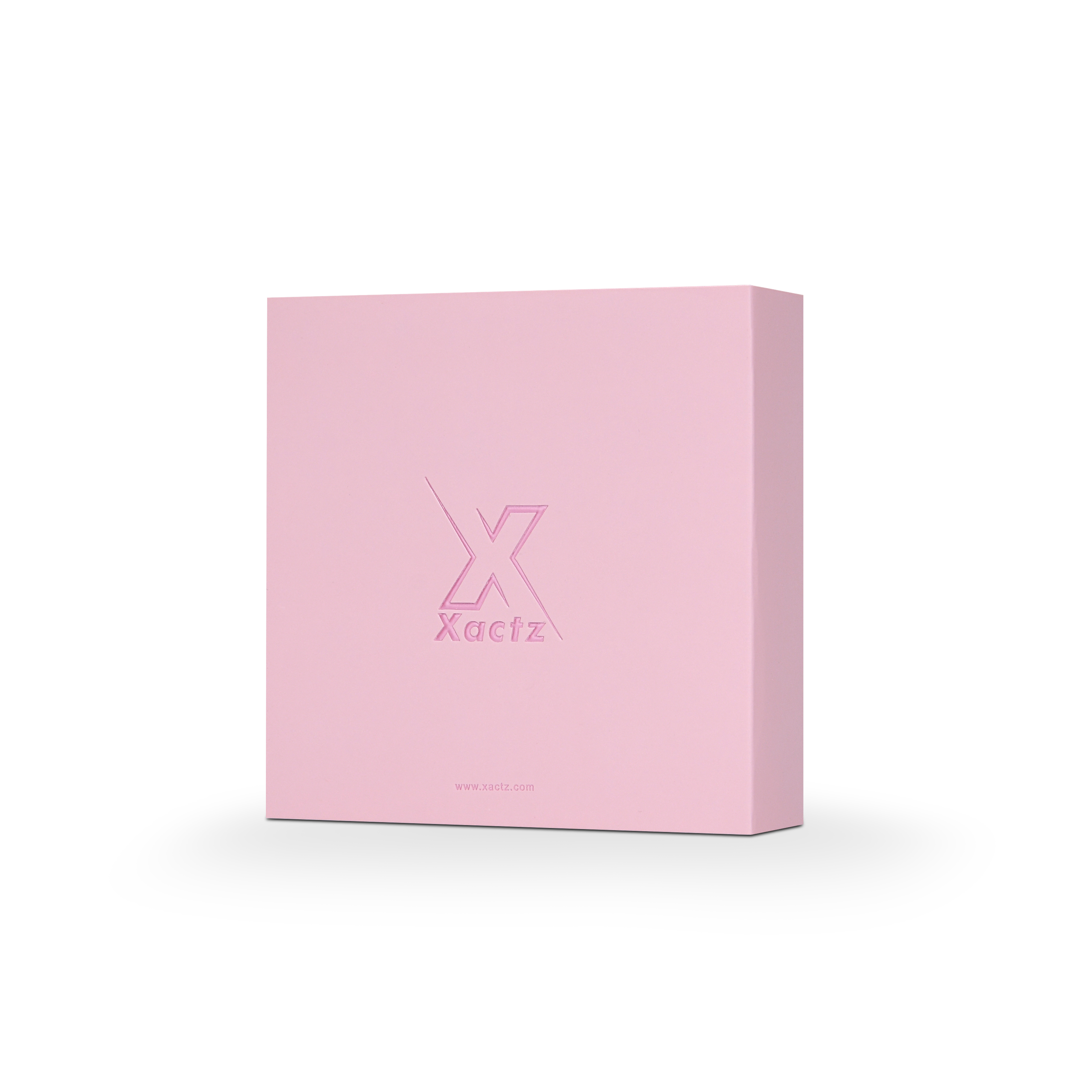Boîte tiroir rose de luxe personnalisée, pliable, emballage mat résistant aux rayures
