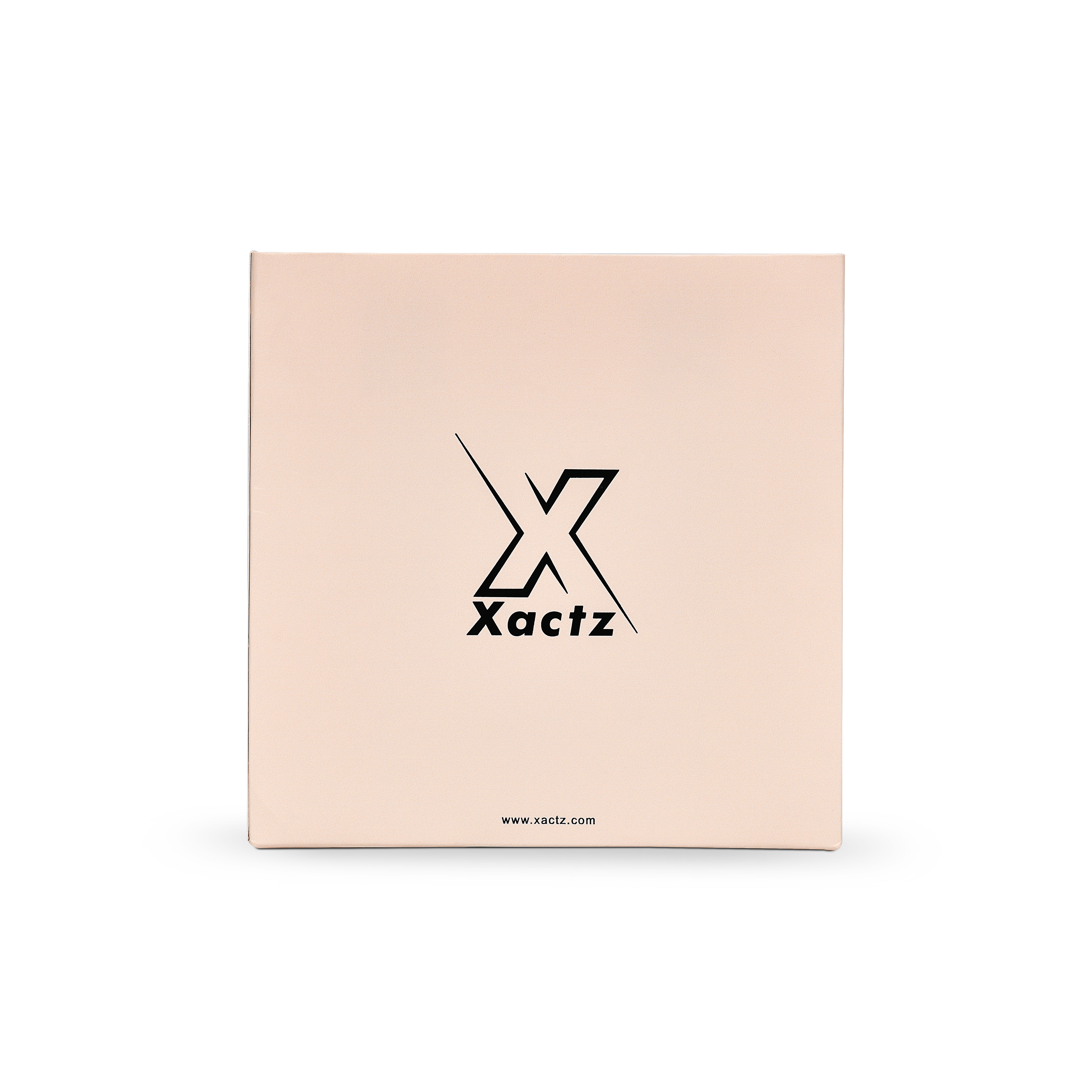 Premium Beige Shopping Bag with Black Foil and Cotton Handles