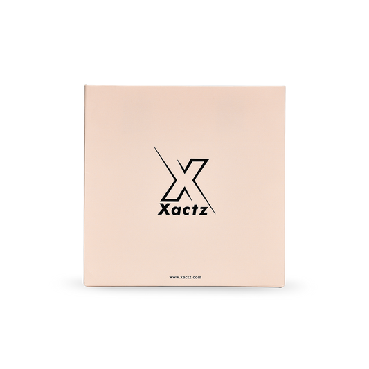 Premium Beige Shopping Bag with Black Foil and Cotton Handles