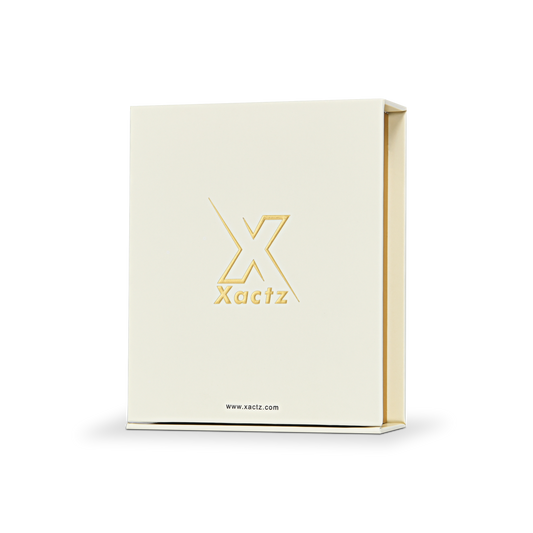 Luxury Custom Cream Flip Top Box Cardstock Interior Packaging