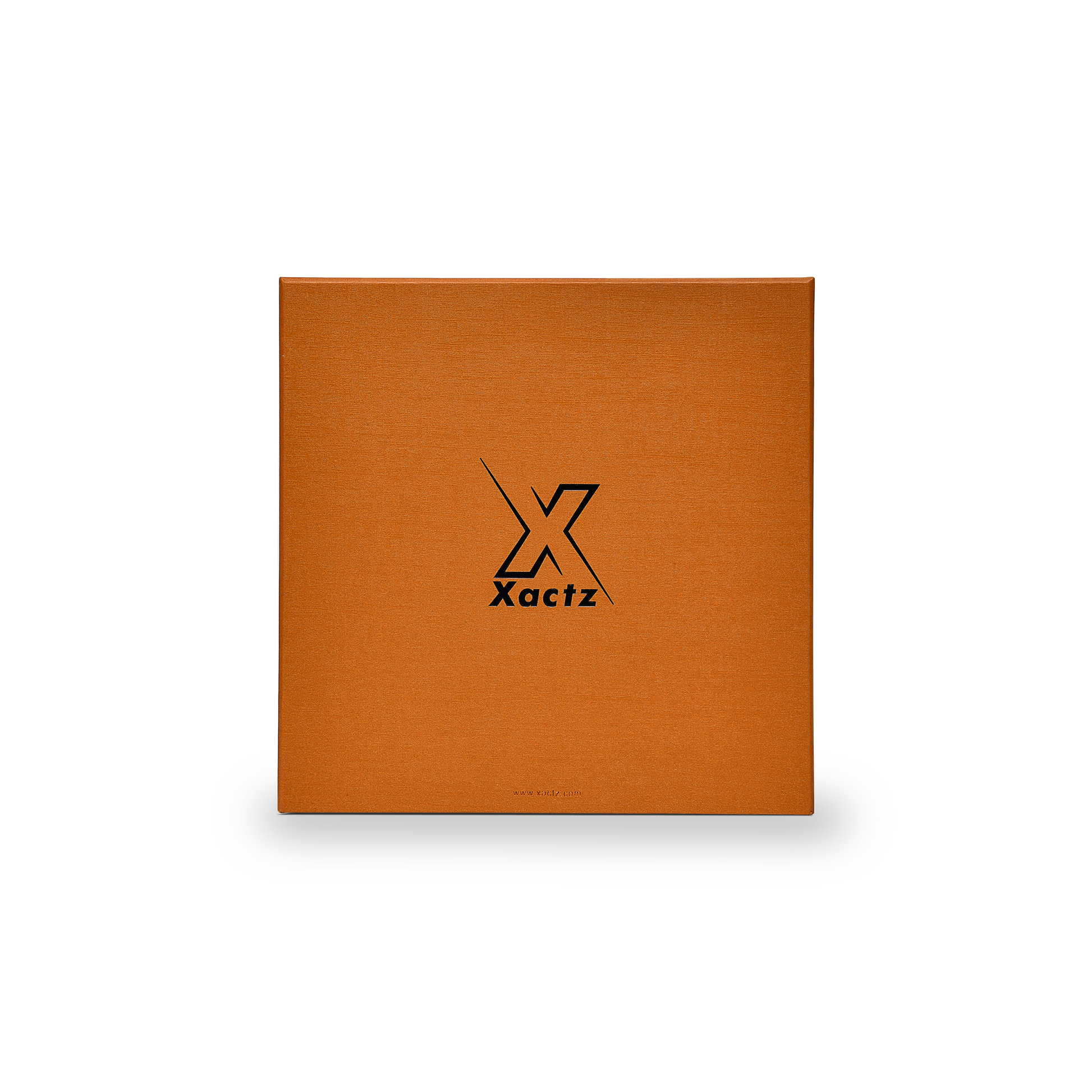 Premium Earth Yellow Embossed Black Gold Foil Rigid Drawer-Style Luxury Gift Box with Natural Raffia Fill