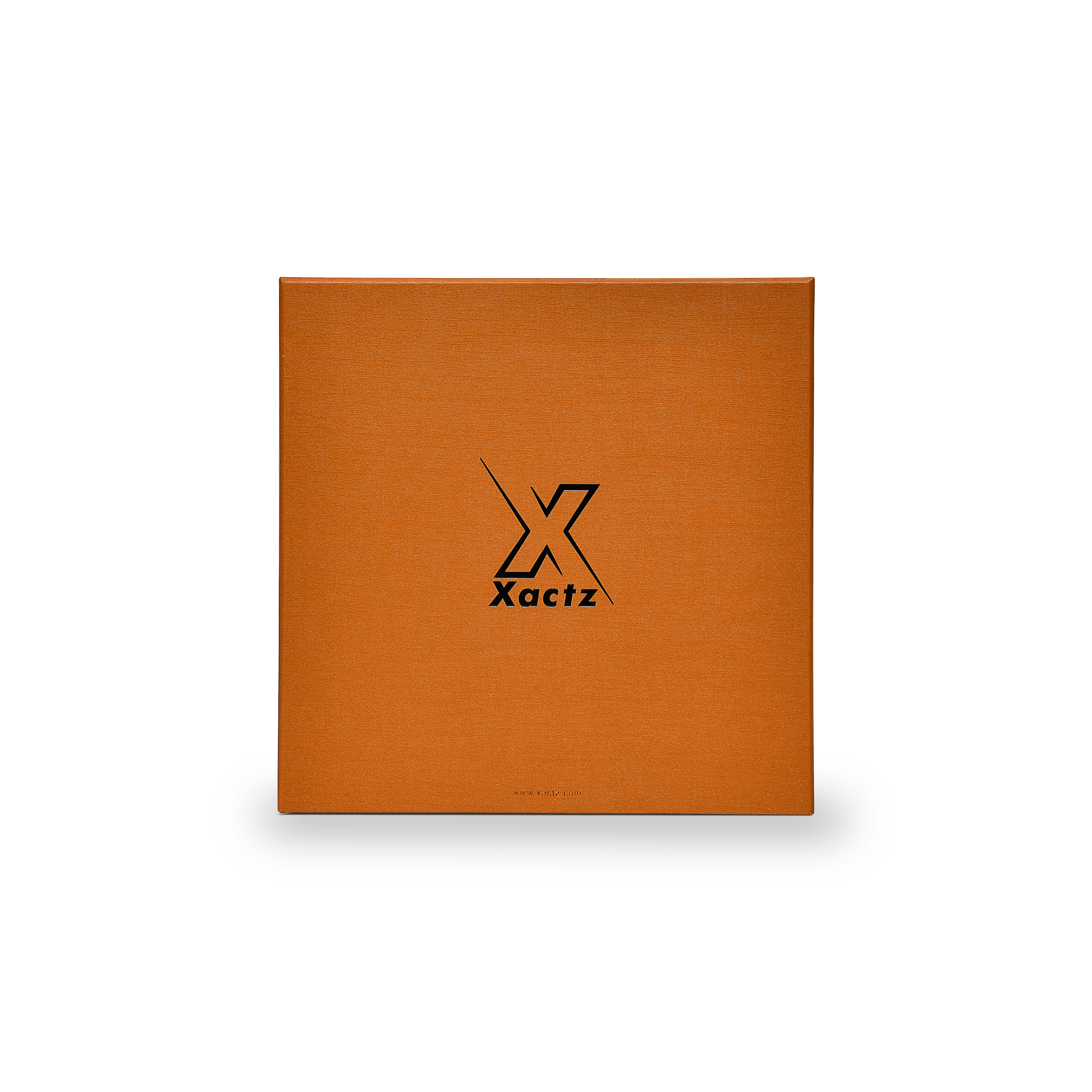 Premium Earth Yellow Embossed Black Gold Foil Rigid Drawer-Style Luxury Gift Box with Natural Raffia Fill