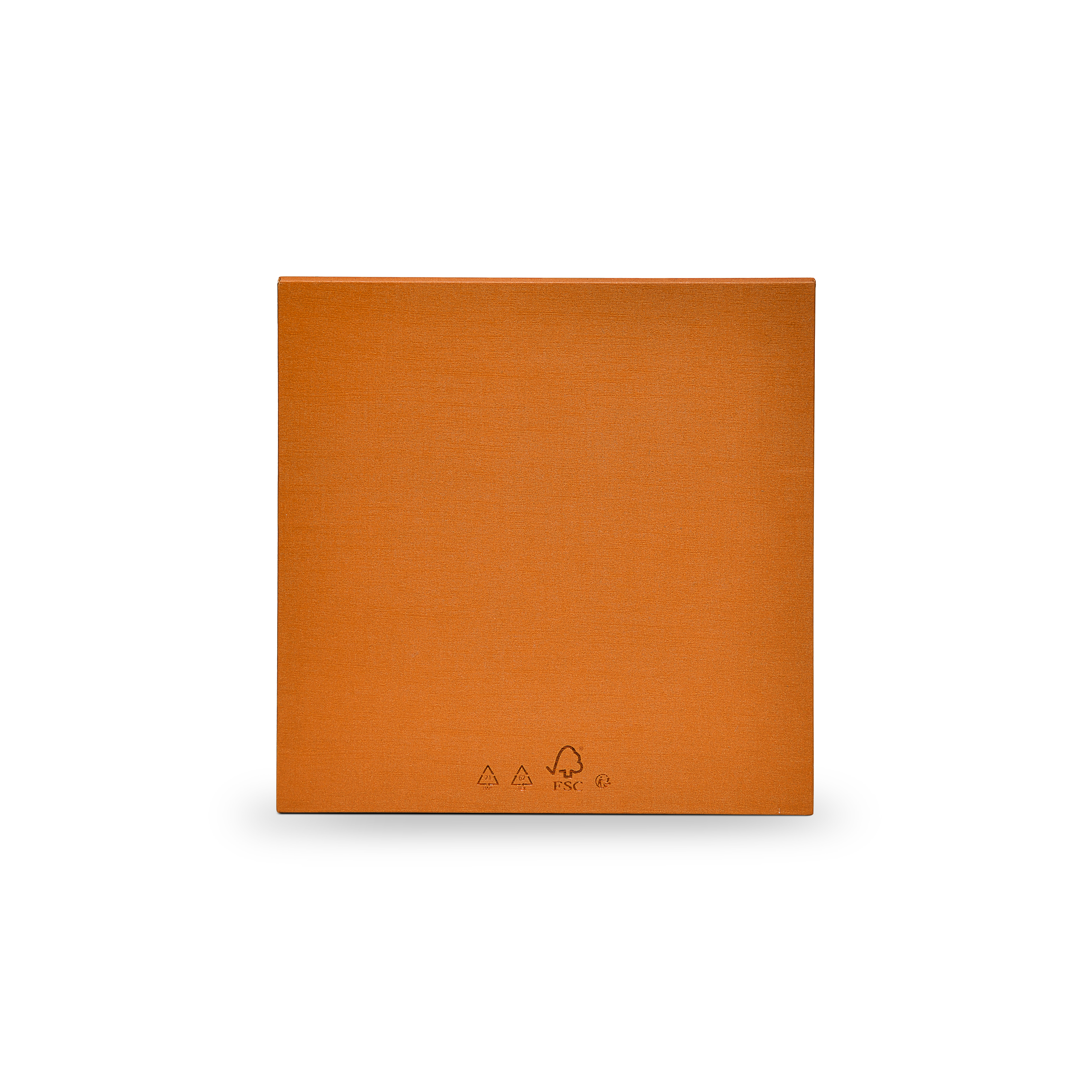 Premium Earth Yellow Embossed Black Gold Foil Rigid Drawer-Style Luxury Gift Box with Natural Raffia Fill