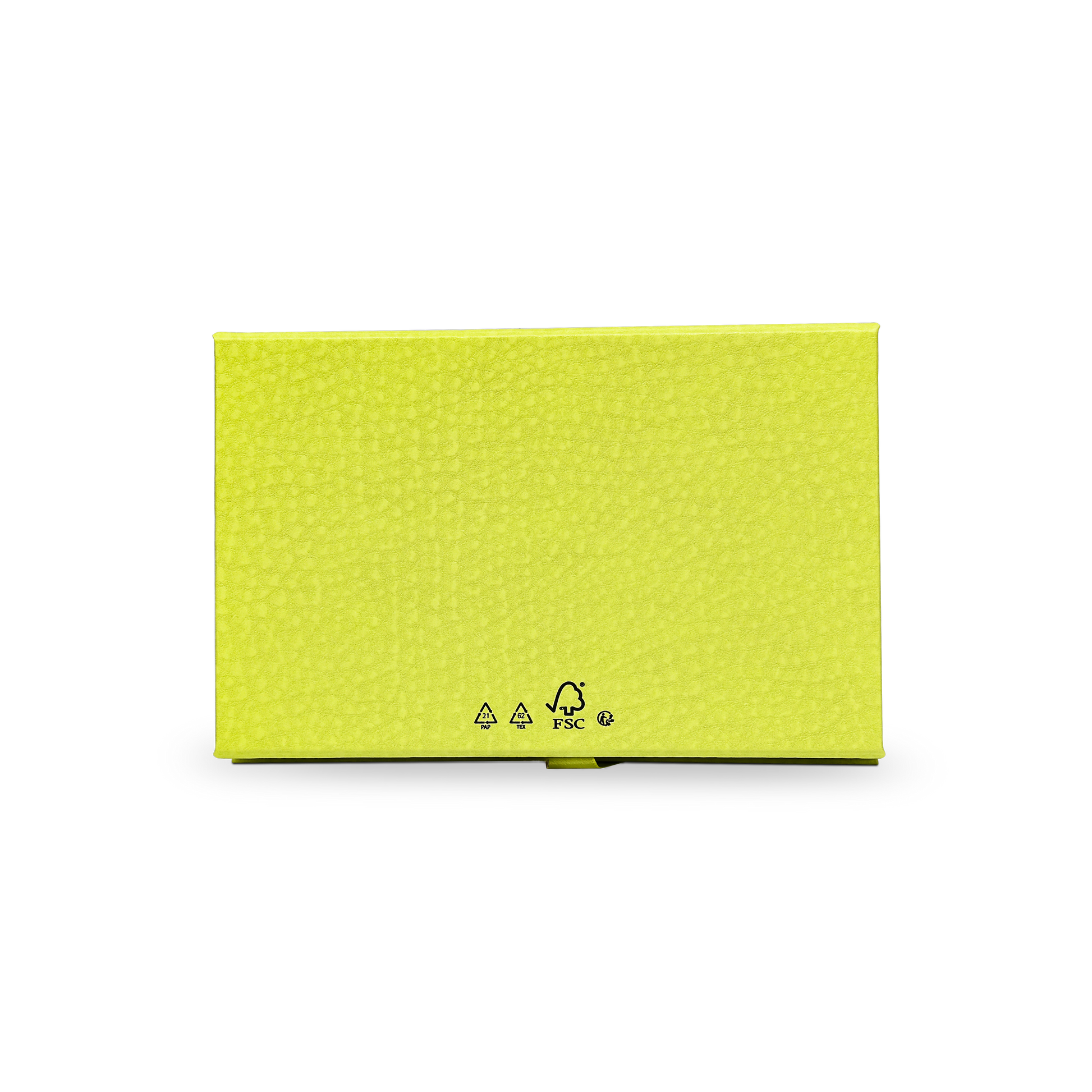 Premium Fruit Green Folding Book-Style Box with Embossed Matte Gold Foil, Magnetic Closure and Decorative Ribbon