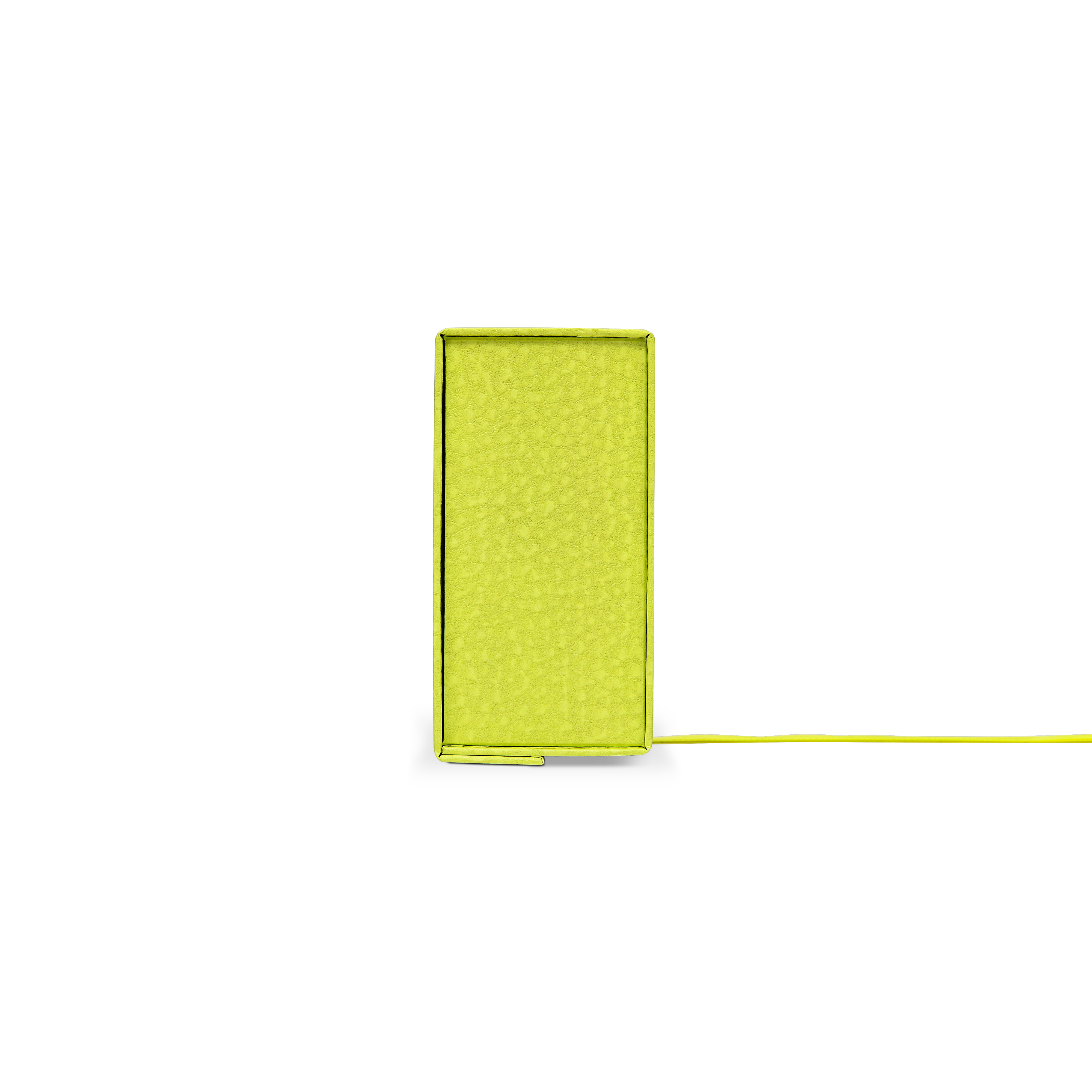 Premium Fruit Green Folding Book-Style Box with Embossed Matte Gold Foil, Magnetic Closure and Decorative Ribbon