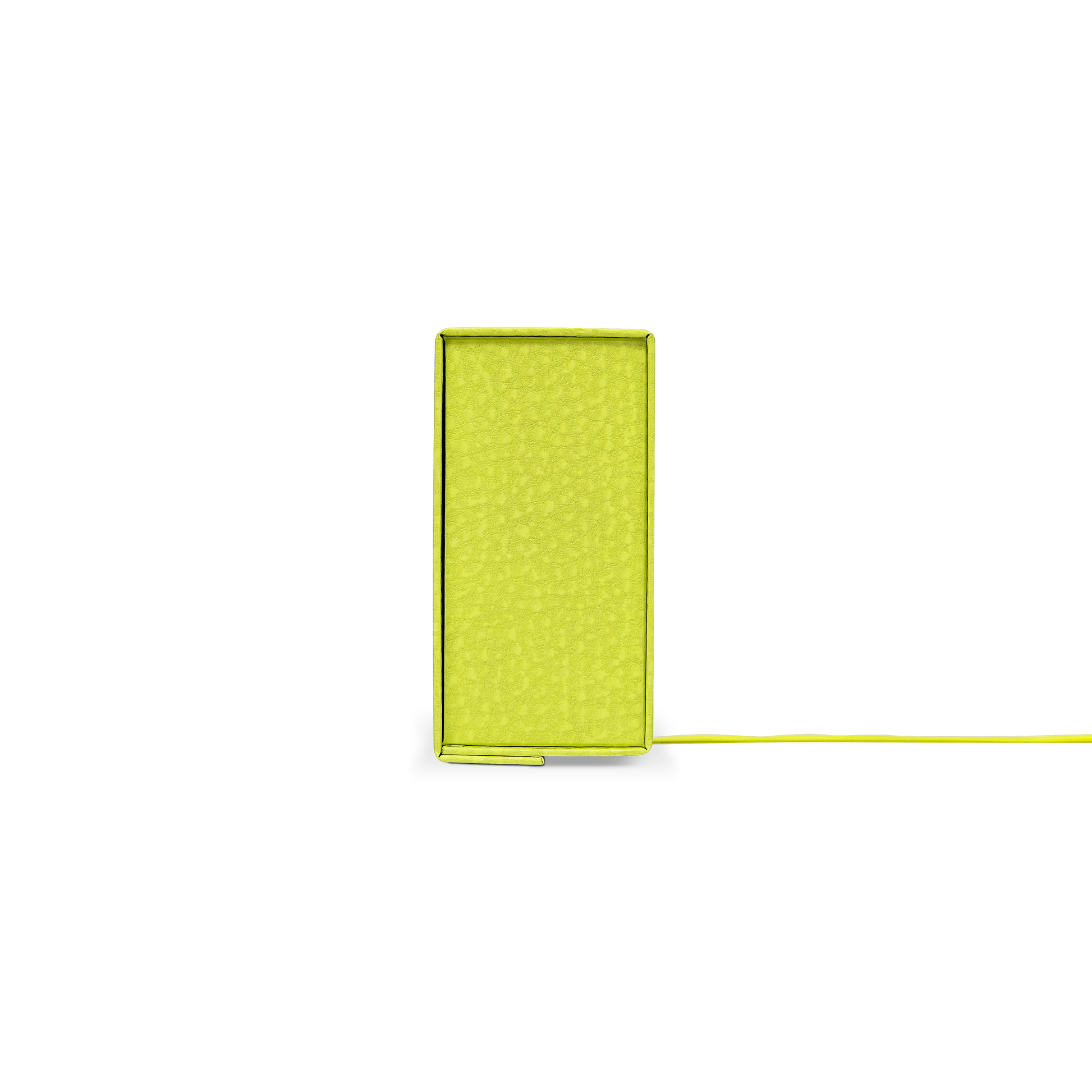 Premium Fruit Green Folding Book-Style Box with Embossed Matte Gold Foil, Magnetic Closure and Decorative Ribbon