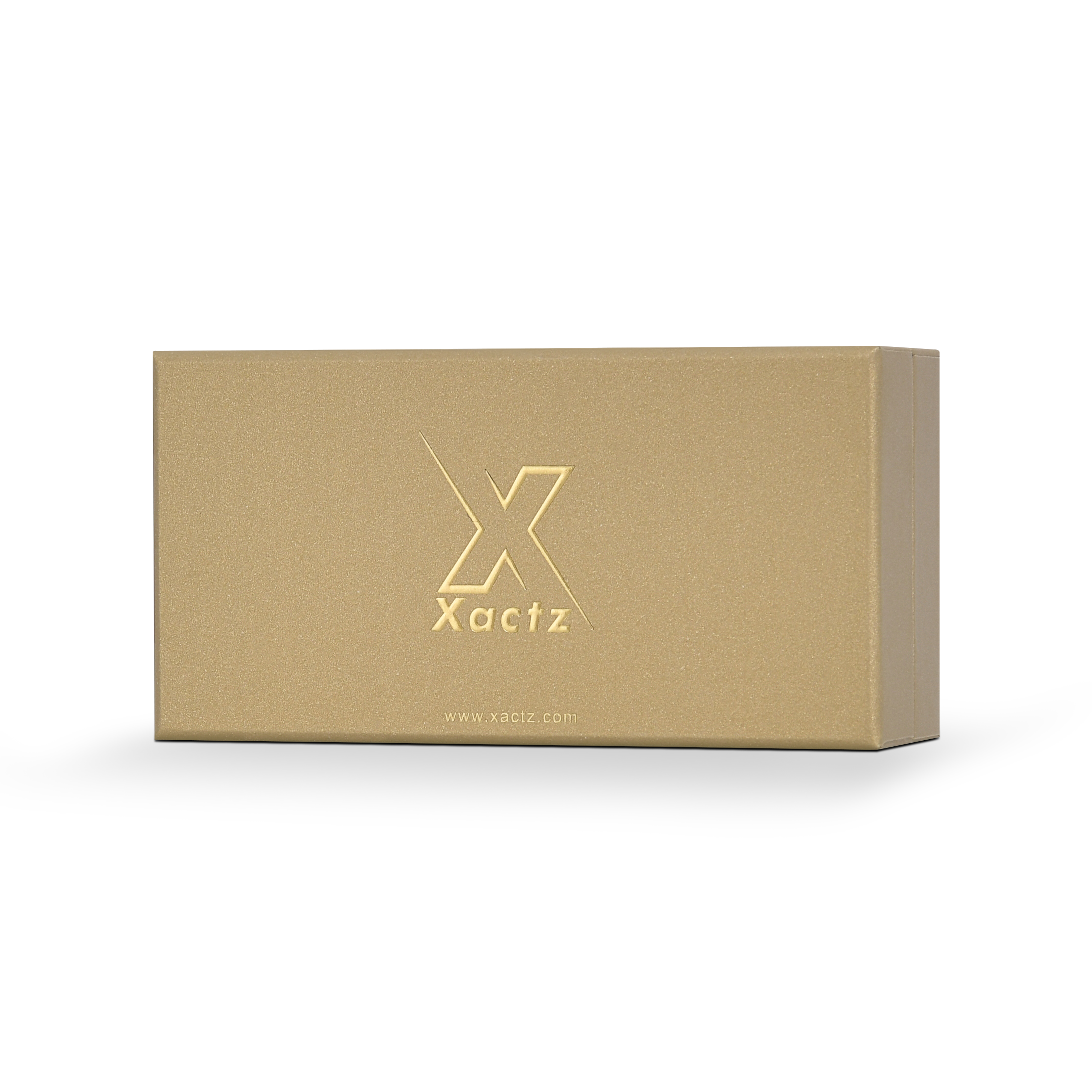Luxury Custom Gold Lid Base Box Three Compartment Interior Packaging