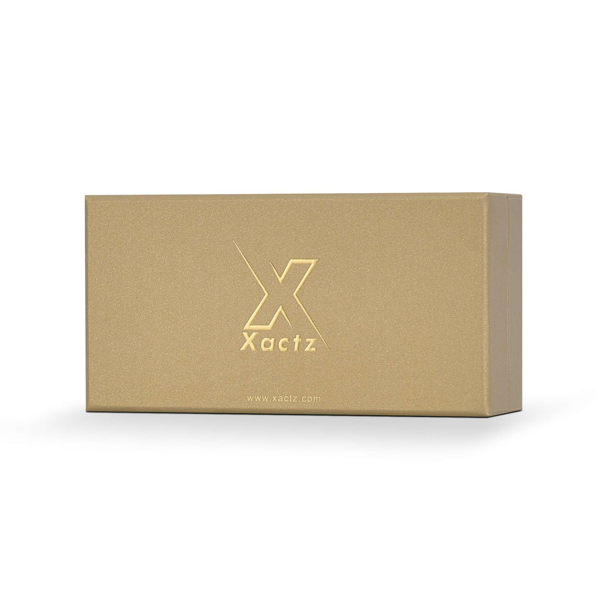 Luxury Custom Gold Lid Base Box Three Compartment Interior Packaging