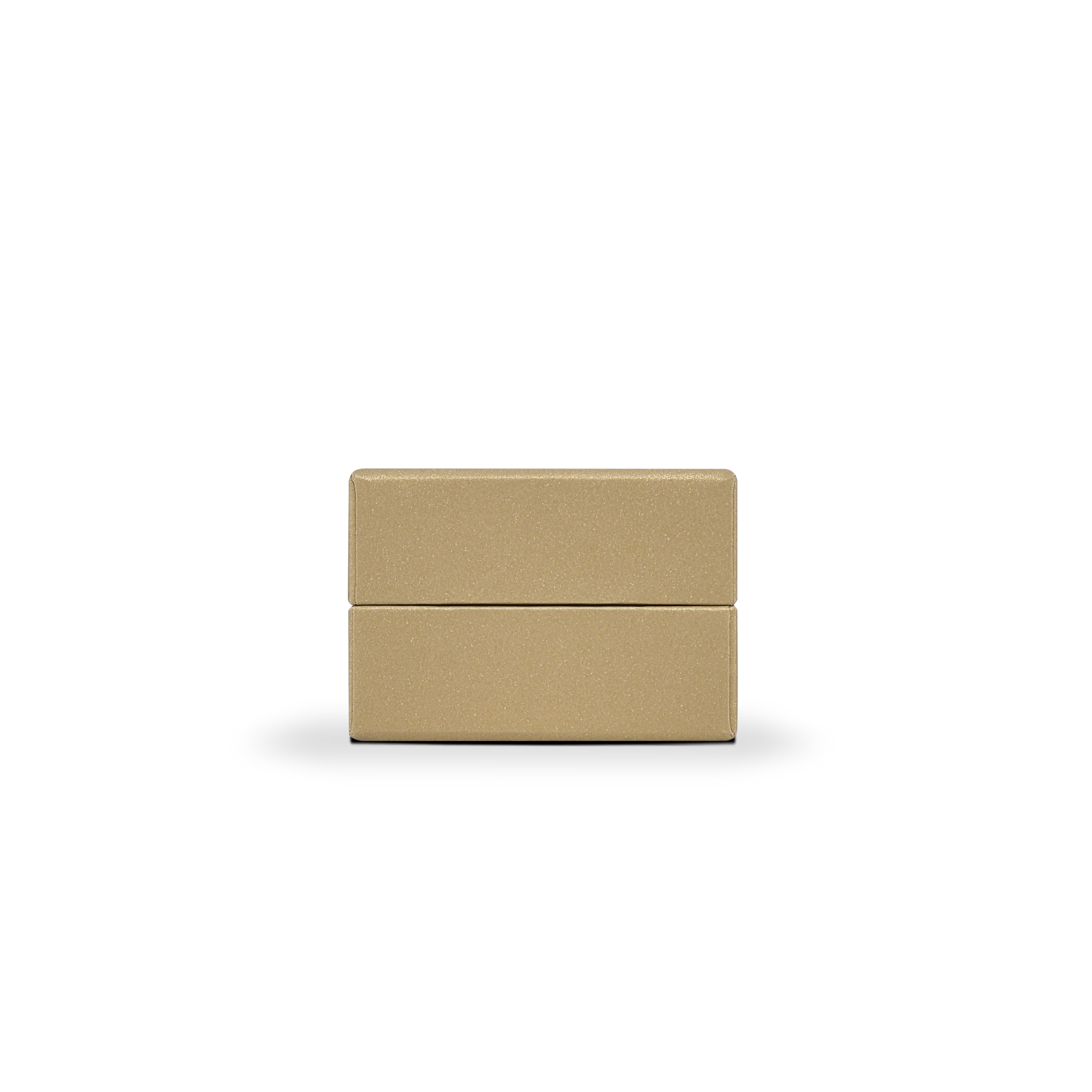 Luxury Custom Gold Lid Base Box Three Compartment Interior Packaging